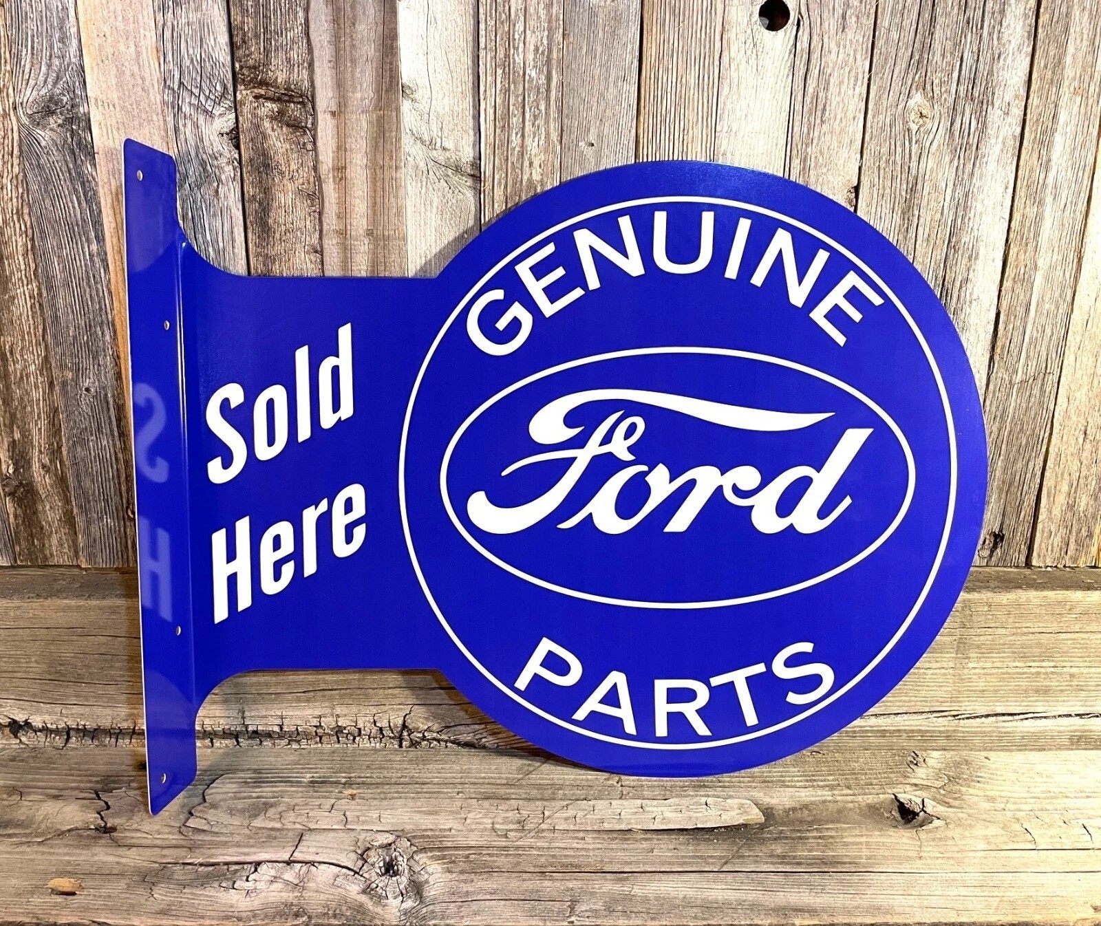 Ford Genuine Parts Metal Flange Sign – Garage Wall Decor – Man Cave Ford Genuine Parts Metal Flange Sign – Garage Wall Decor – Man Cave