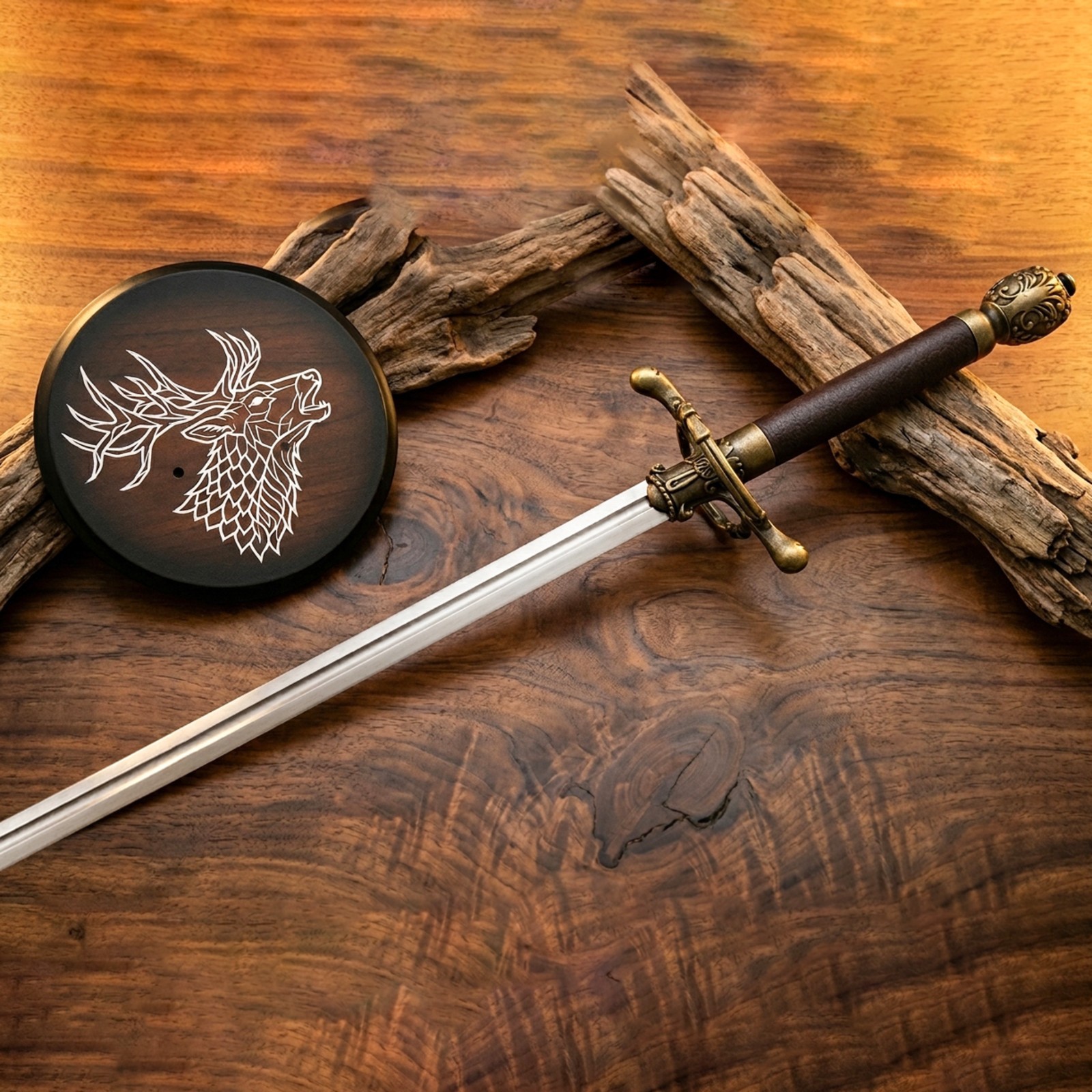 Custom Hand Forged Heron Mark Sword Wheel Of The Time Sword Heron Mark