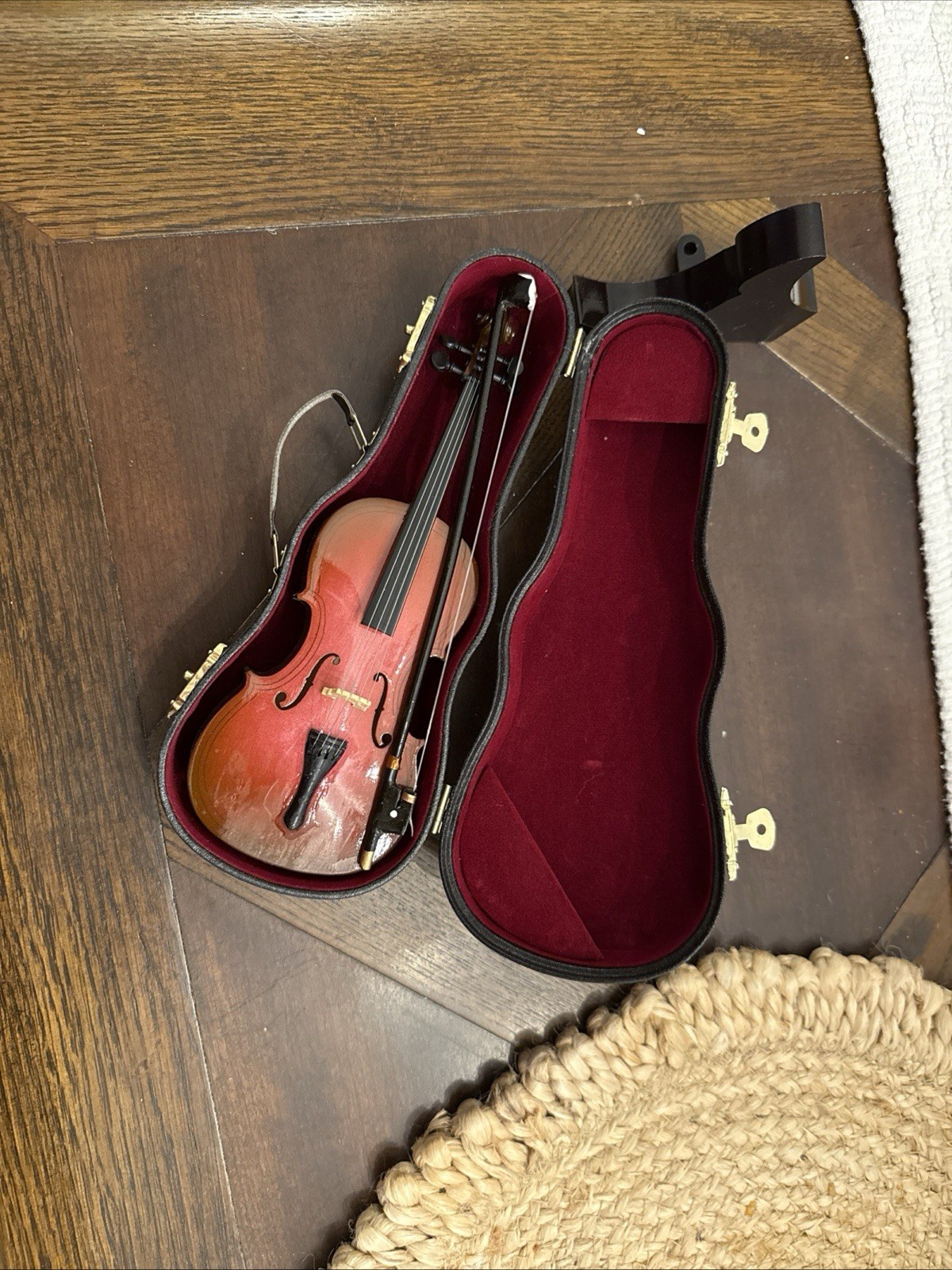 Miniature 10 Inch Replica Upright Cello with Bow, Case, & Display Stand Miniature 10 Inch Replica Upright Cello with Bow, Case, & Display Stand