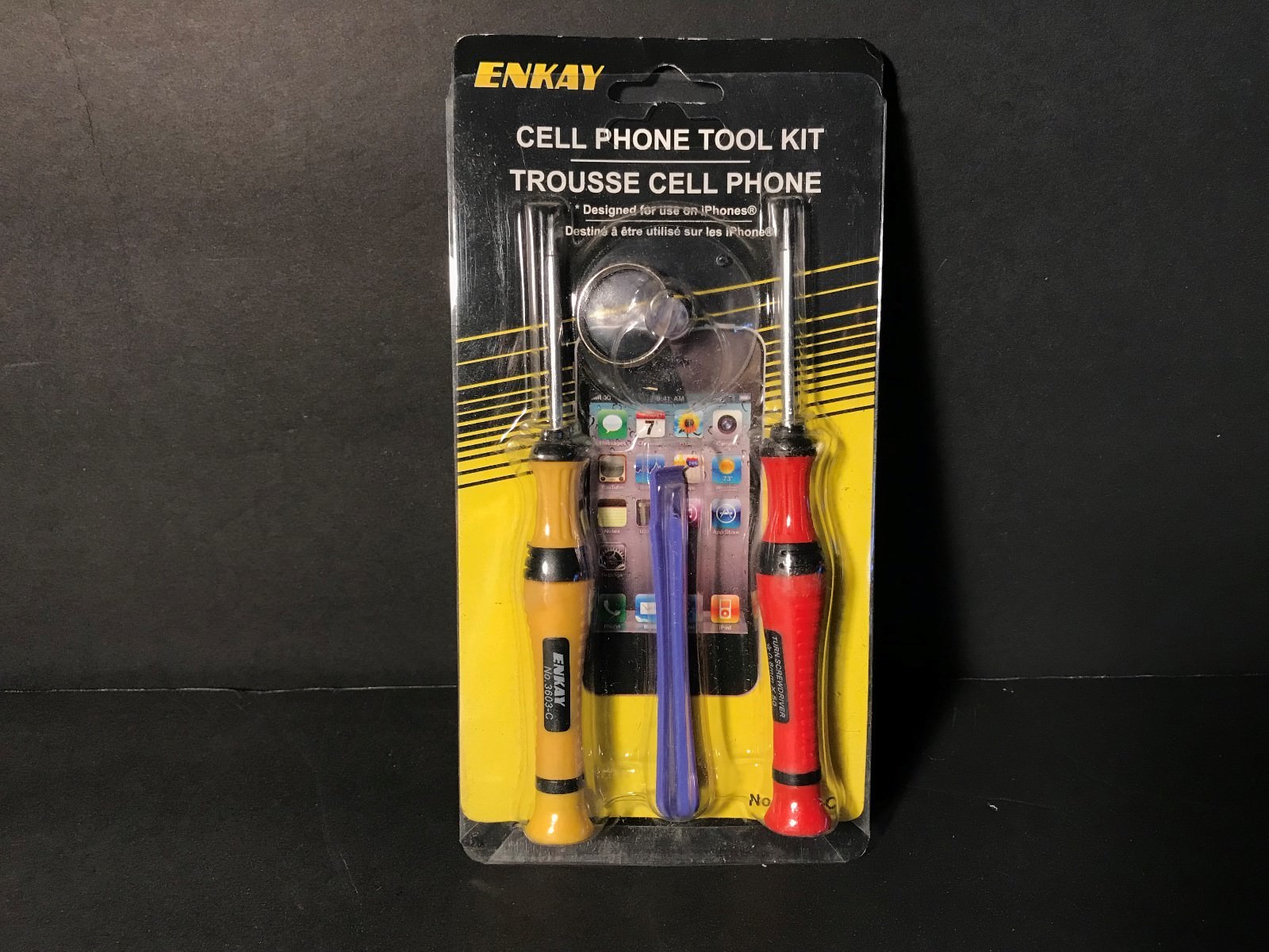 ENKAY 3603-C iPHONE Tool Kit Cell Phone Repair Kit Factory Sealed NOS Unused