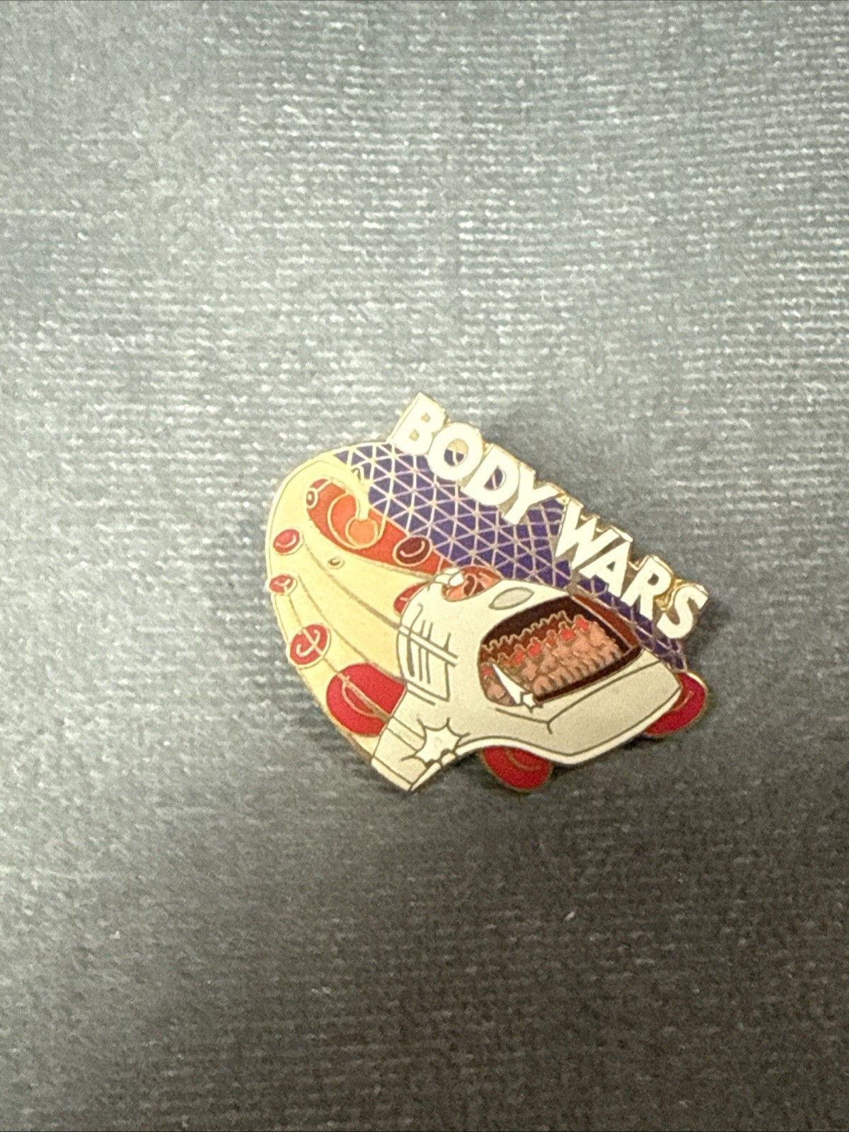 OLD RARE Disney pin Epcot Wonders of Life Pavilion Closed Ride Body Wars