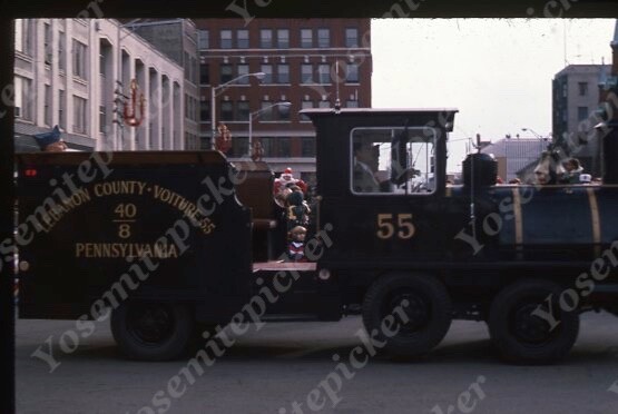 Sl88 Original Slide 1970\'s Parade Lebanon county firetruck PA 805a Sl88 Original Slide 1970\'s Parade Lebanon county firetruck PA 805a