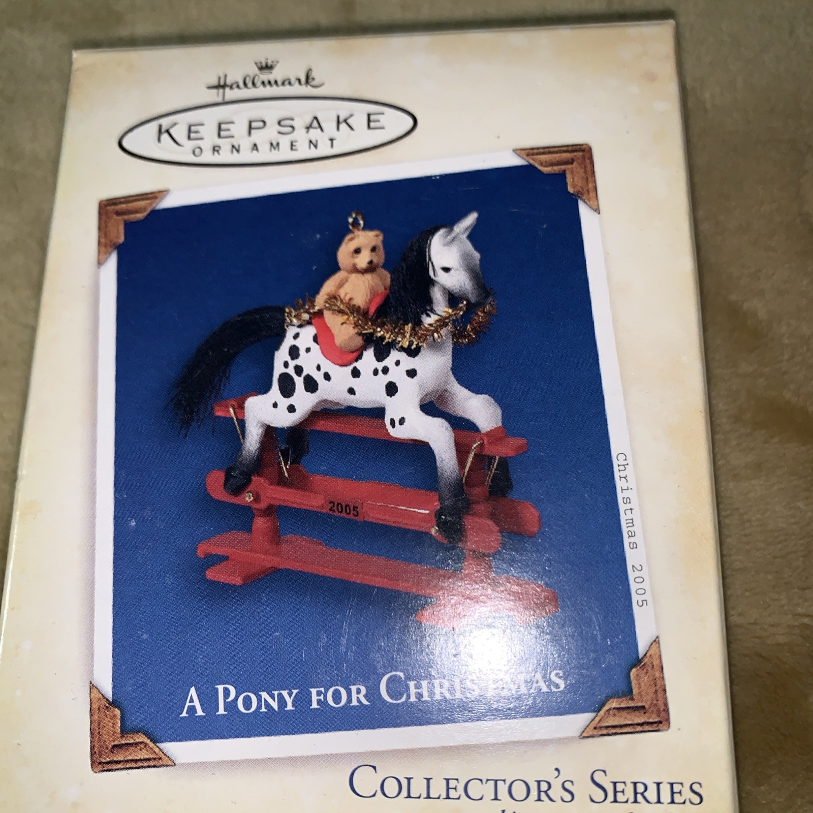 Hallmark Keepsake Ornament a Pony for Christmas 2005 8th in The Series NIB Hallmark Keepsake Ornament a Pony for Christmas 2005 8th in The Series NIB