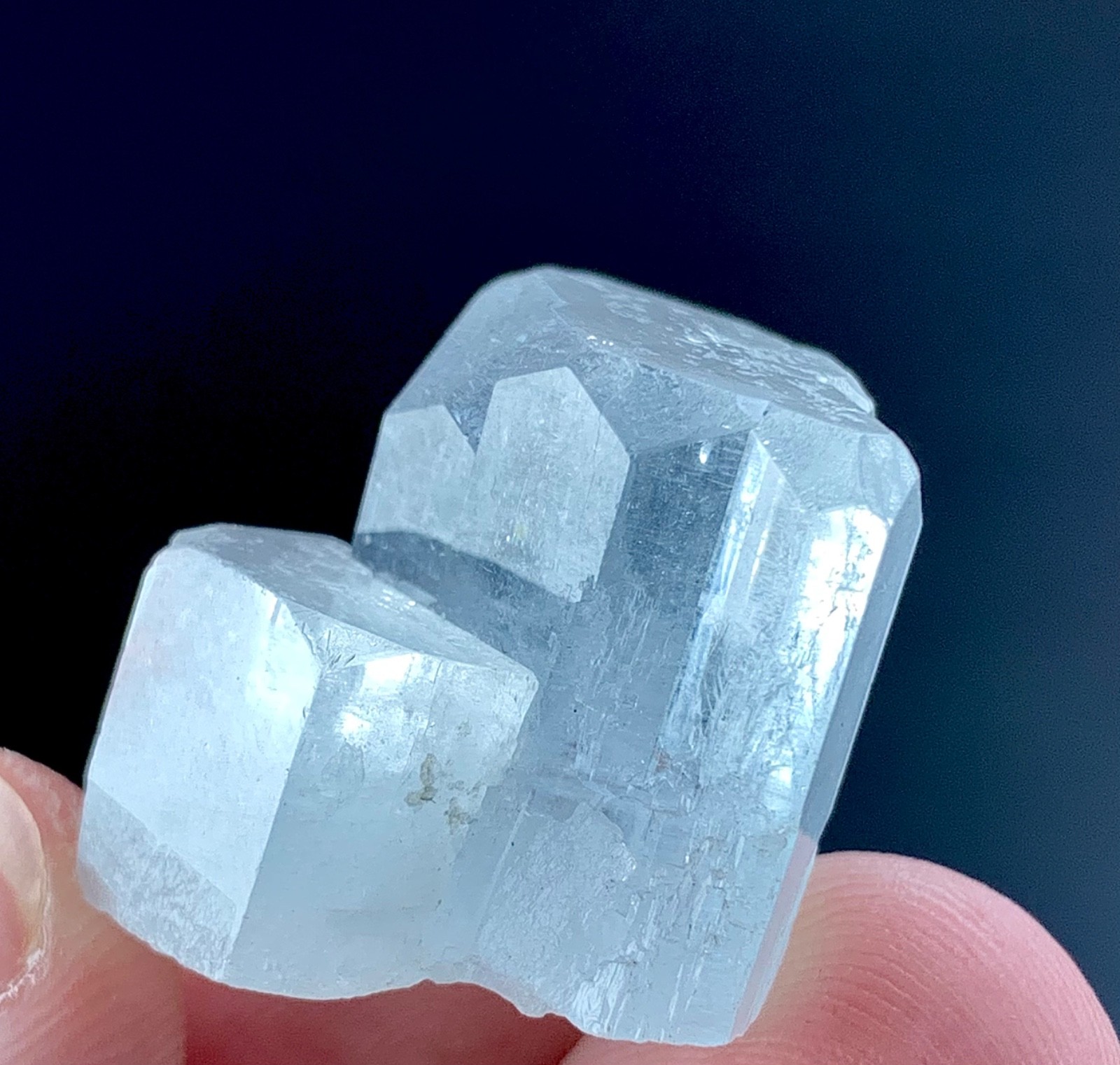 59Carat Aquamarine Crystal Specimen From Pakistan