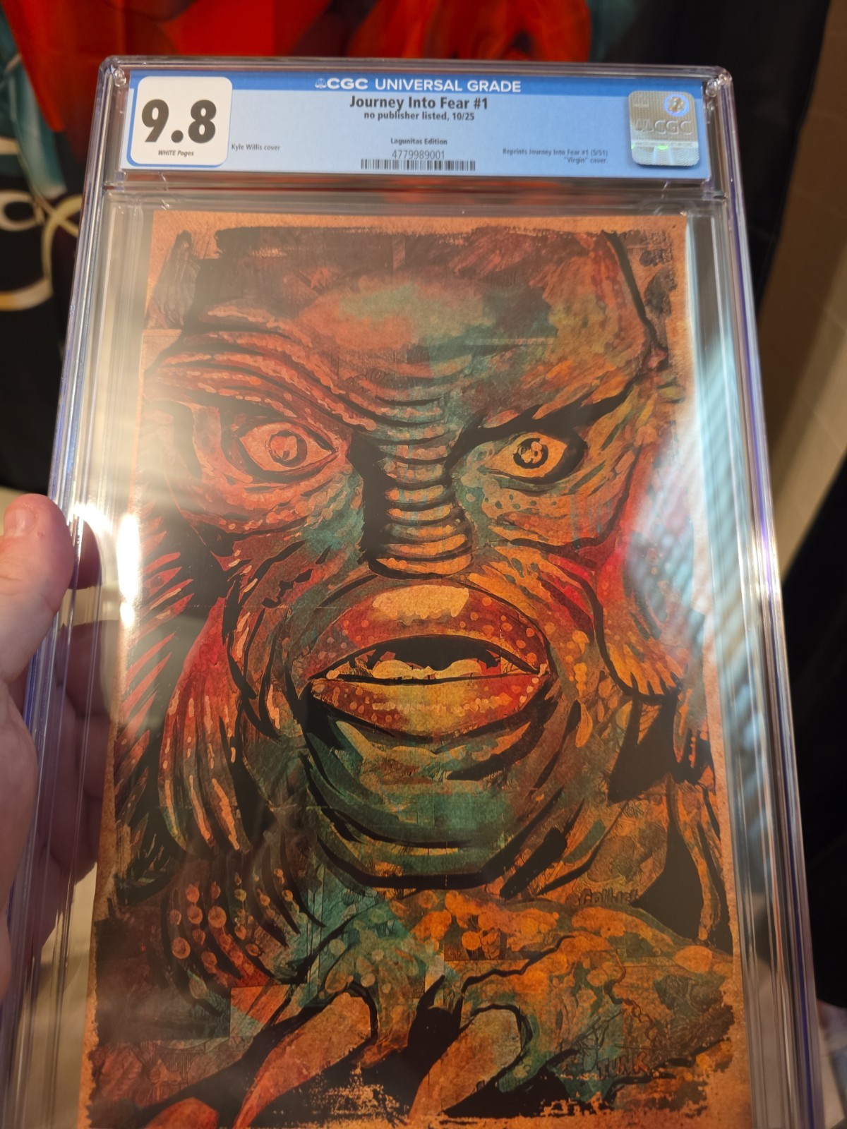 Journey Into Fear #1 Lagunitas Virgin Variant Limited to  50 Copies CGC 9.8