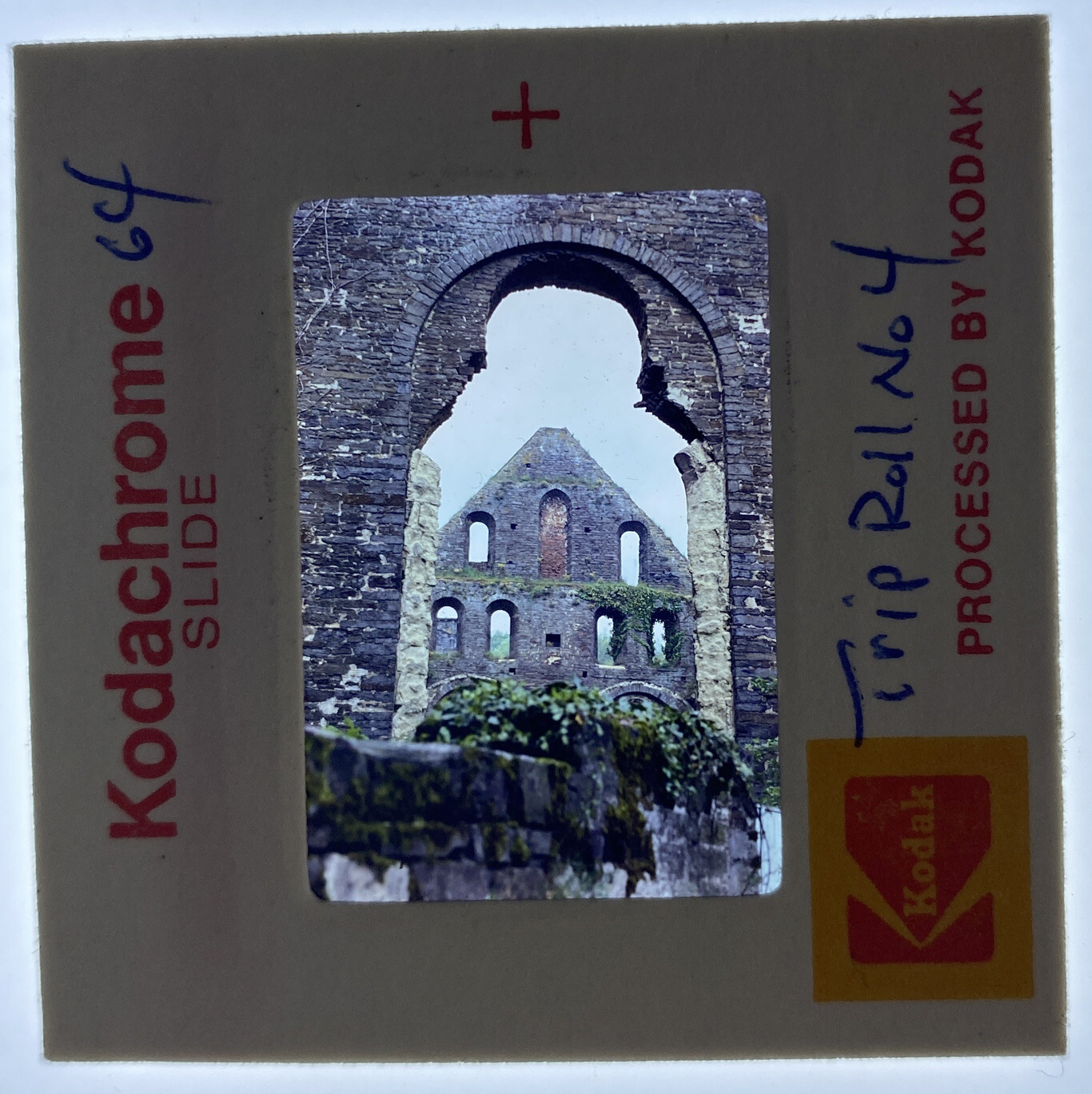Abbey Of Villers La Ville Church Ruins 35mm Photo Slide Belgium 5/1979 Abbey Of Villers La Ville Church Ruins 35mm Photo Slide Belgium 5/1979