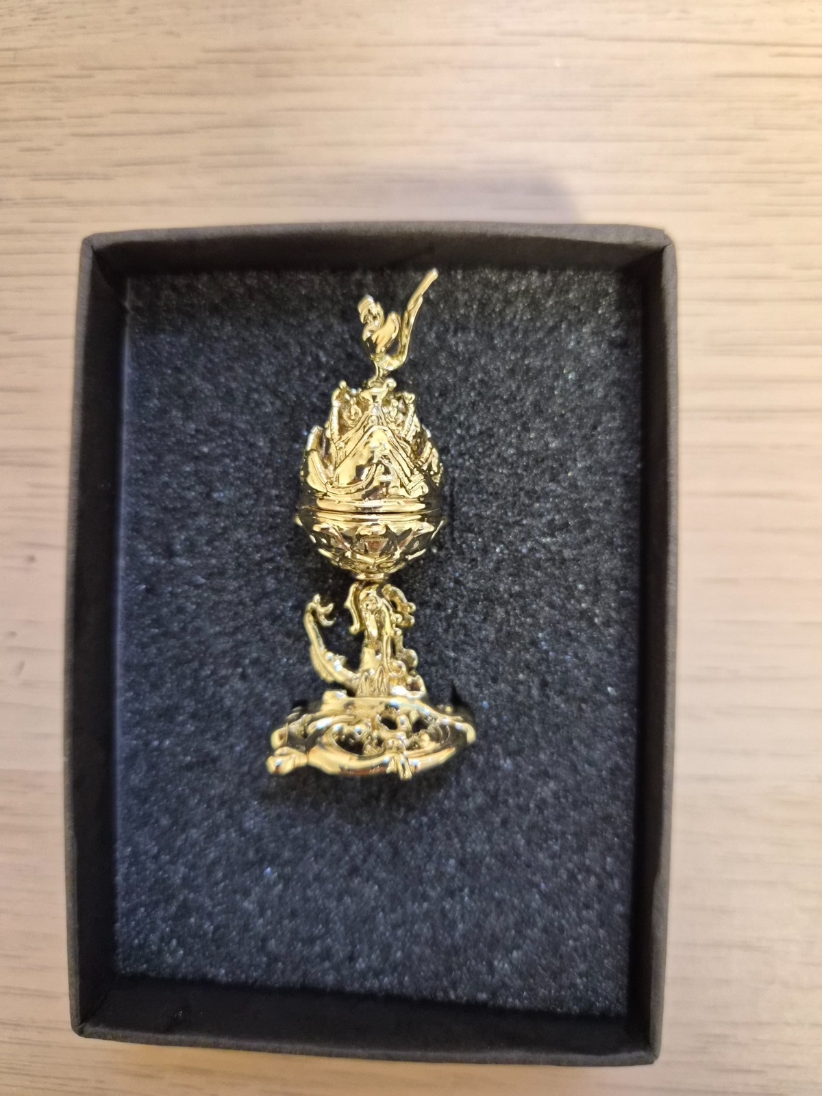 Korea  National Museum of Goods Baekje Gilt-Bronze Incense Burner Miniature