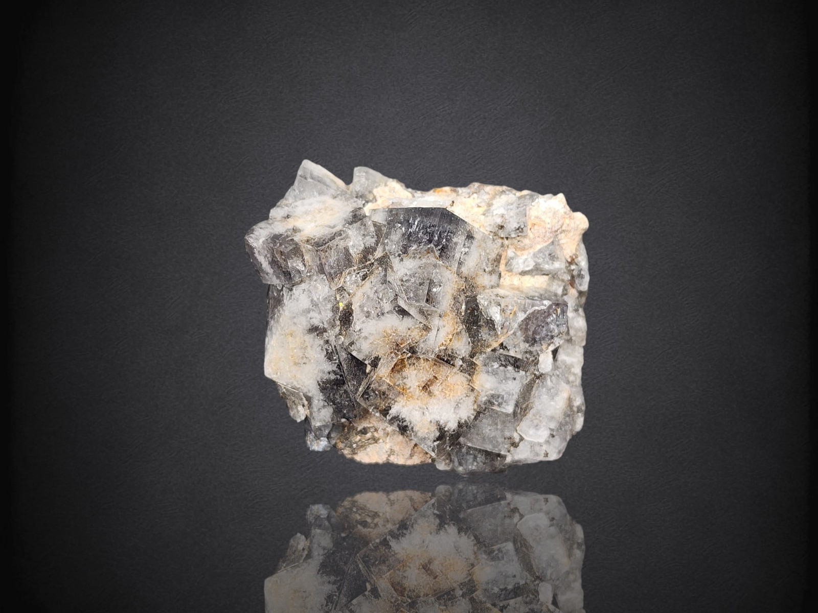 FLUORITE- Milky Way Pocket, Diana Marie Mine, Weardale, UK- Miniature