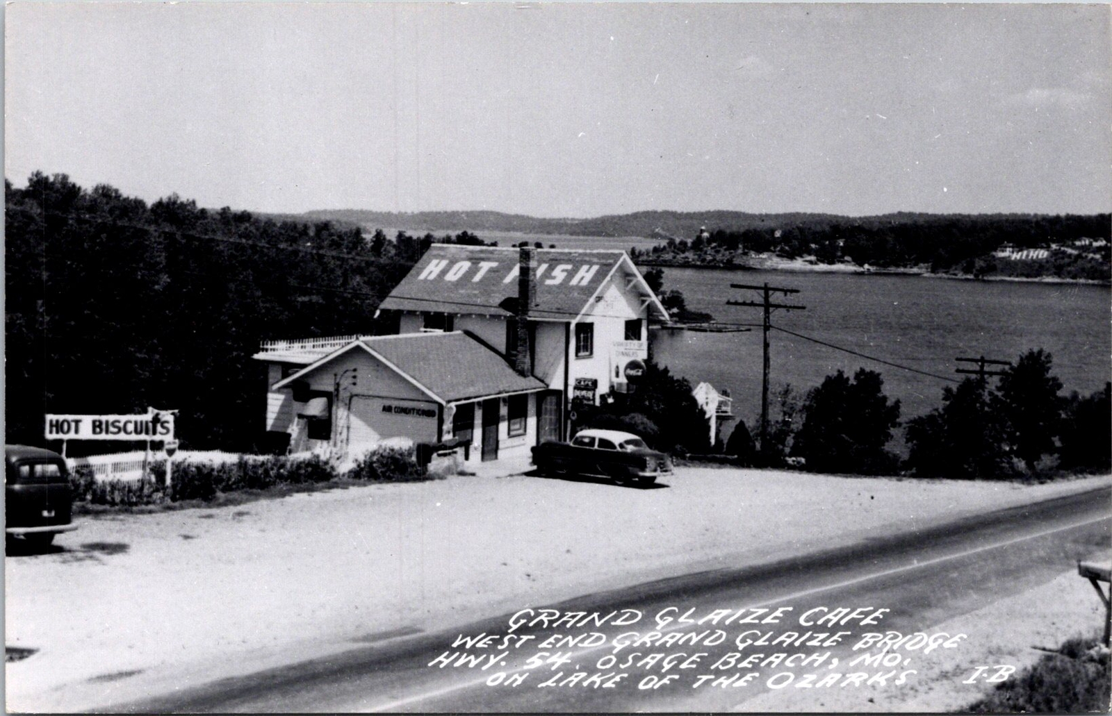 Vintage PPC - Grand Glaize Cafe, Osage Beach, Mo - F53663 Vintage PPC - Grand Glaize Cafe, Osage Beach, Mo - F53663