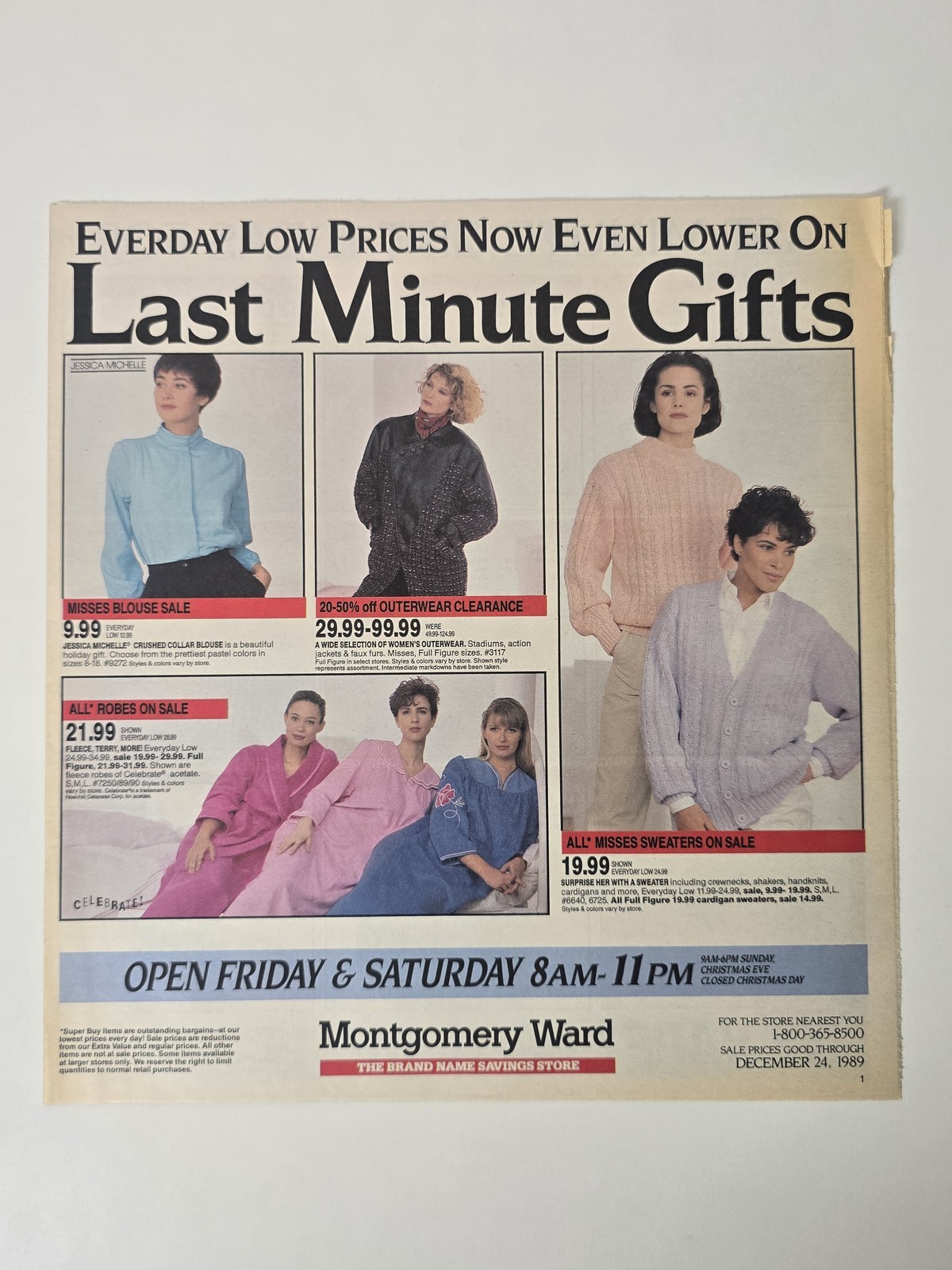 1989 Montgomery Ward Last Minute Gifts Electronics Jewelry 12 Page Catalog 1989 Montgomery Ward Last Minute Gifts Electronics Jewelry 12 Page Catalog