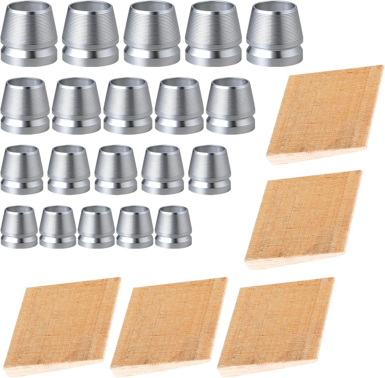 25-Pack Handle Wedge Kit for Axe & Hammer Wood & Steel Metal Wedges Set 25-Pack Handle Wedge Kit for Axe & Hammer Wood & Steel Metal Wedges Set