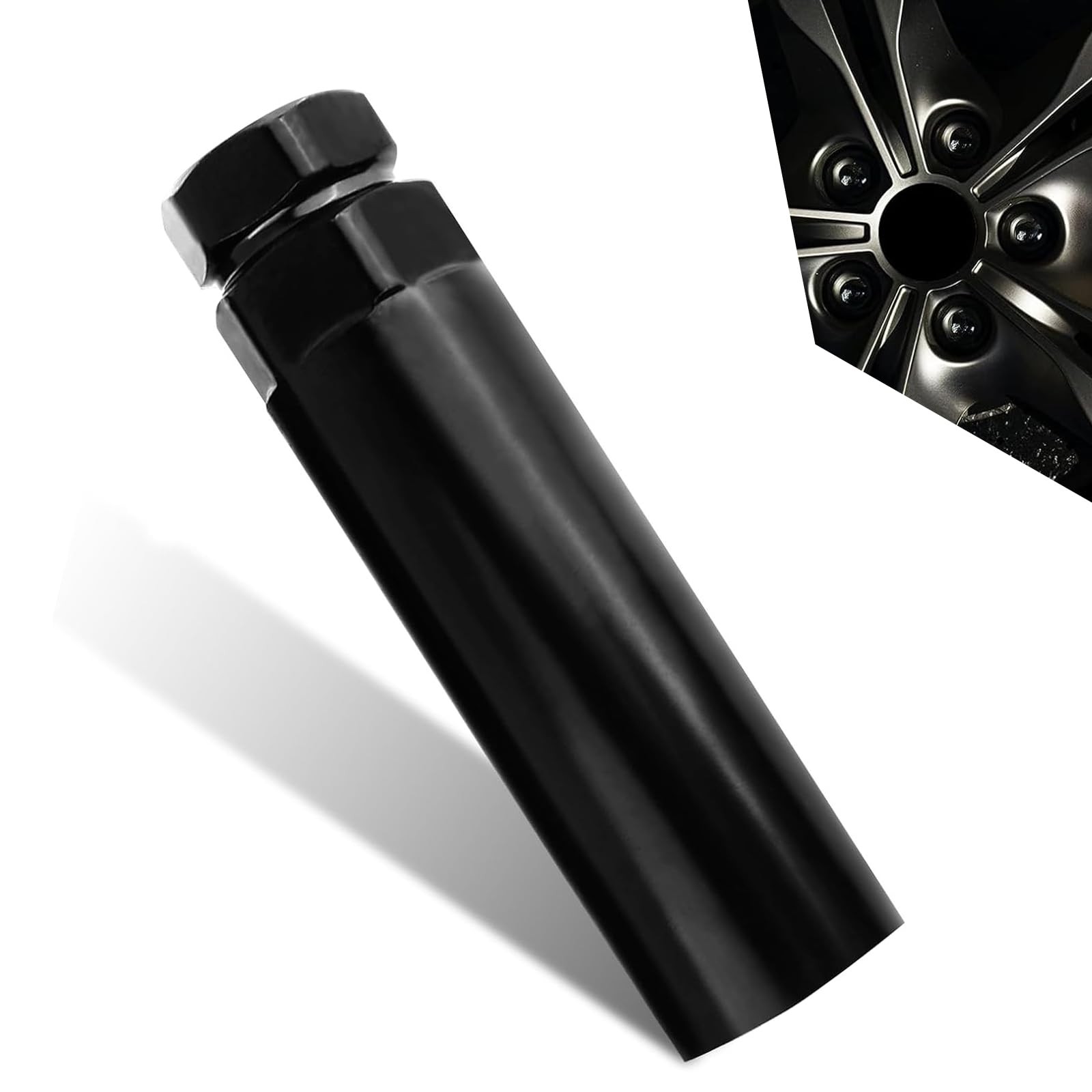 Large 6 Spline Lug Nut Socket, Fuel Rim Lug Nut Lock Removal, Wheel Lock Key Rep