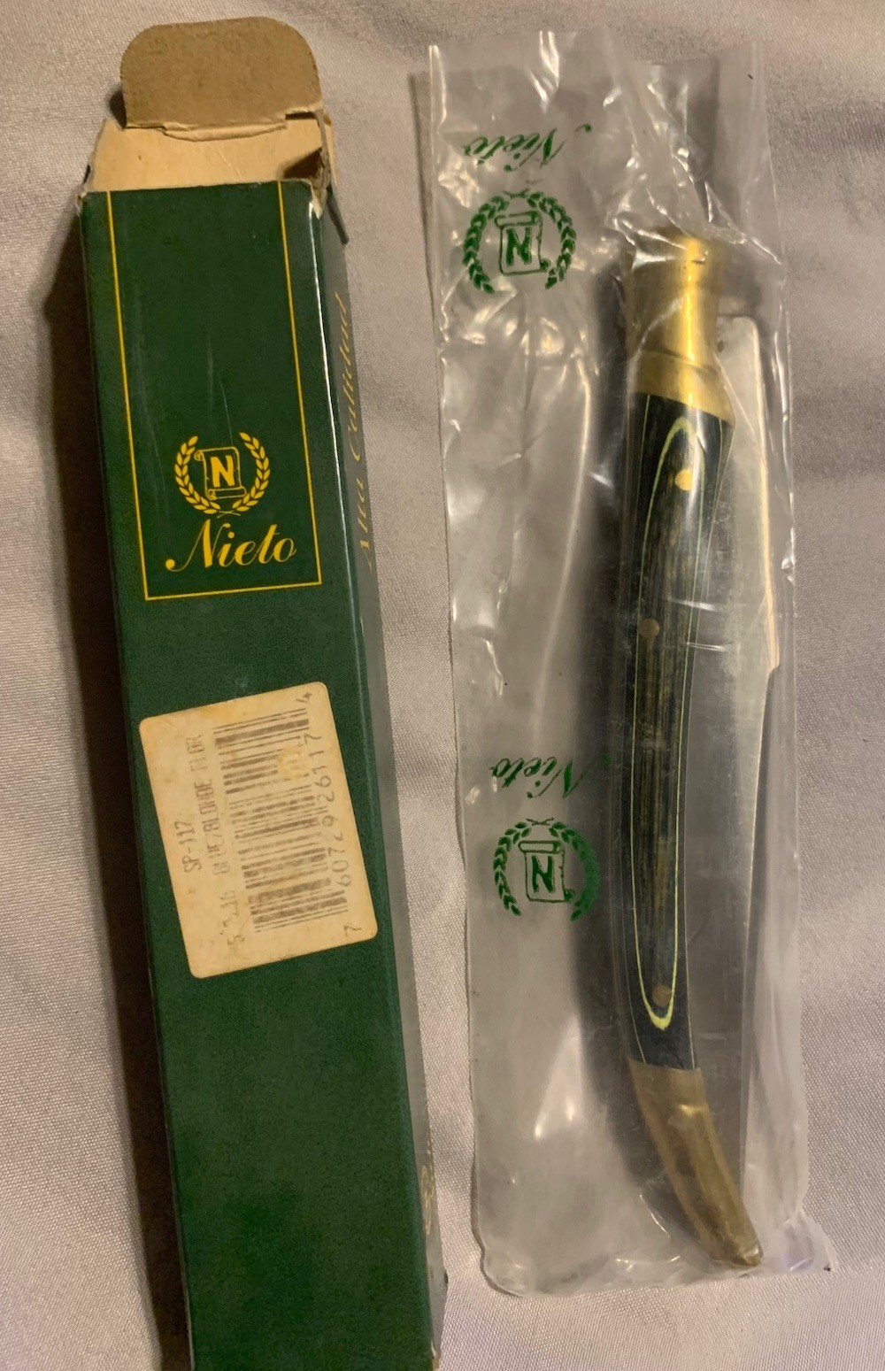 Vintage NIETO Alta Calidad Spanish Handcrafted 10” Folding Knife.