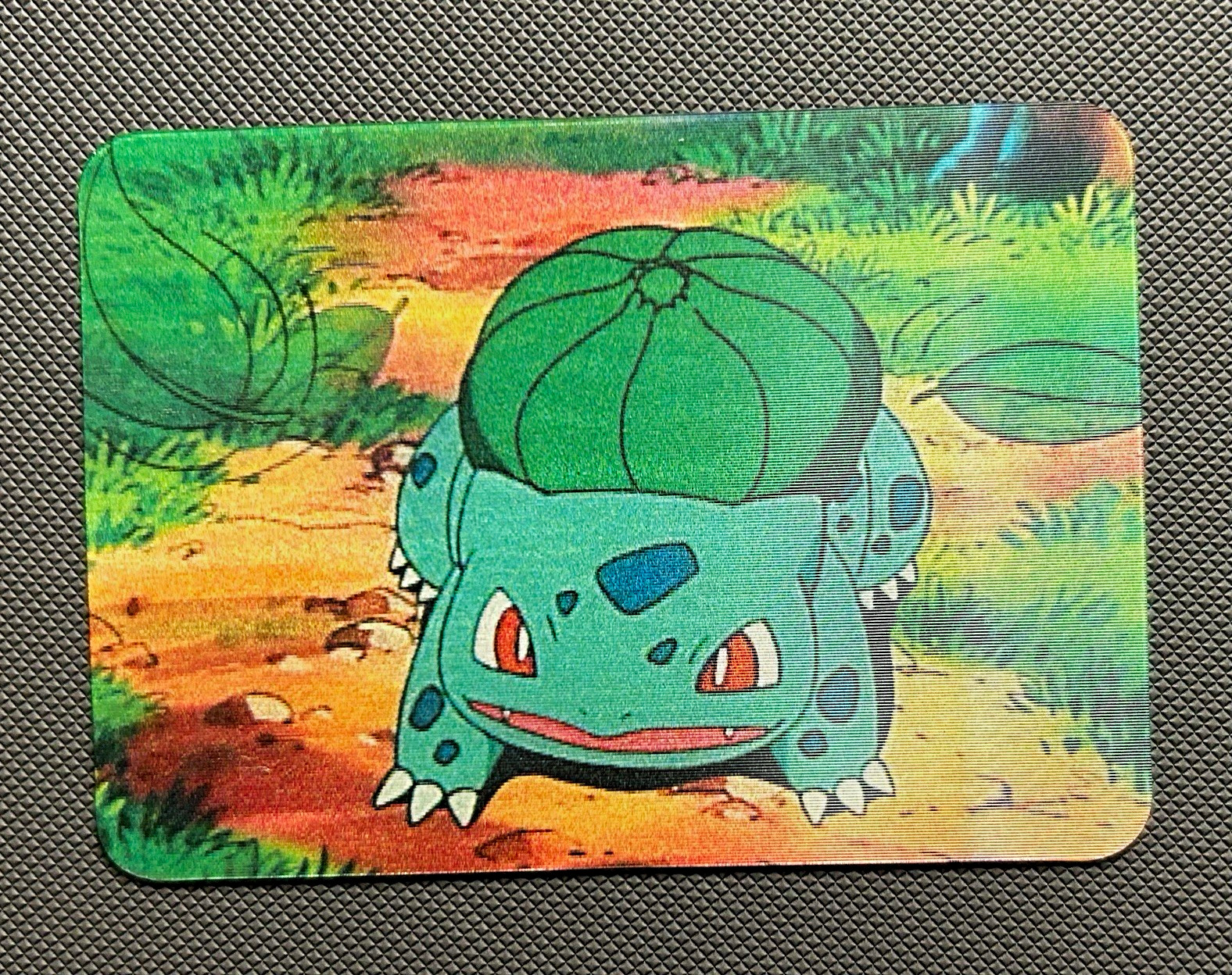 Pioneer Pokémon Bulbasaur Promotional Card 1998 Pokémon Video lenticular Pioneer Pokémon Bulbasaur Promotional Card 1998 Pokémon Video lenticular