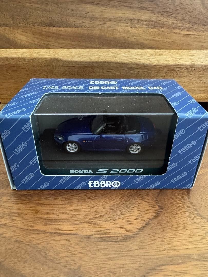 EBBRO Honda S2000 Diecast Model 1/43 Scale Used [Age 13+]