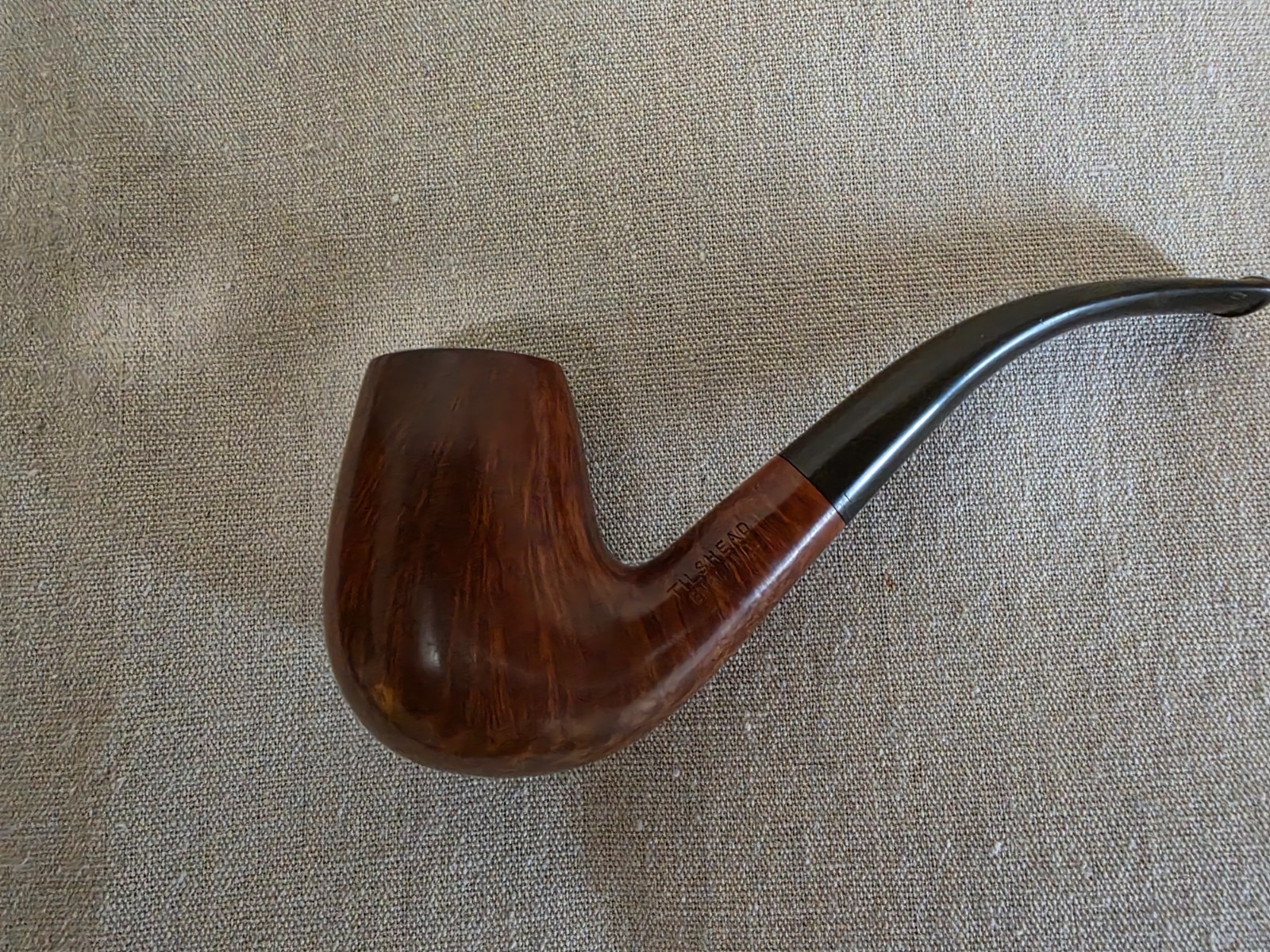 Vintage Tilshead Pipe - Made By Hand in England Vintage Tilshead Pipe - Made By Hand in England