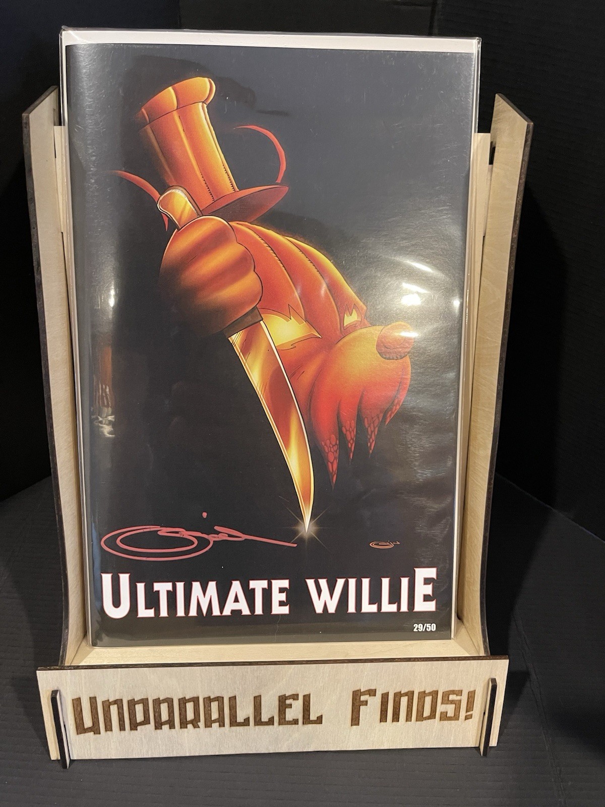 Ultimate Willie Halloween Homage signed by Sajad Shah 
