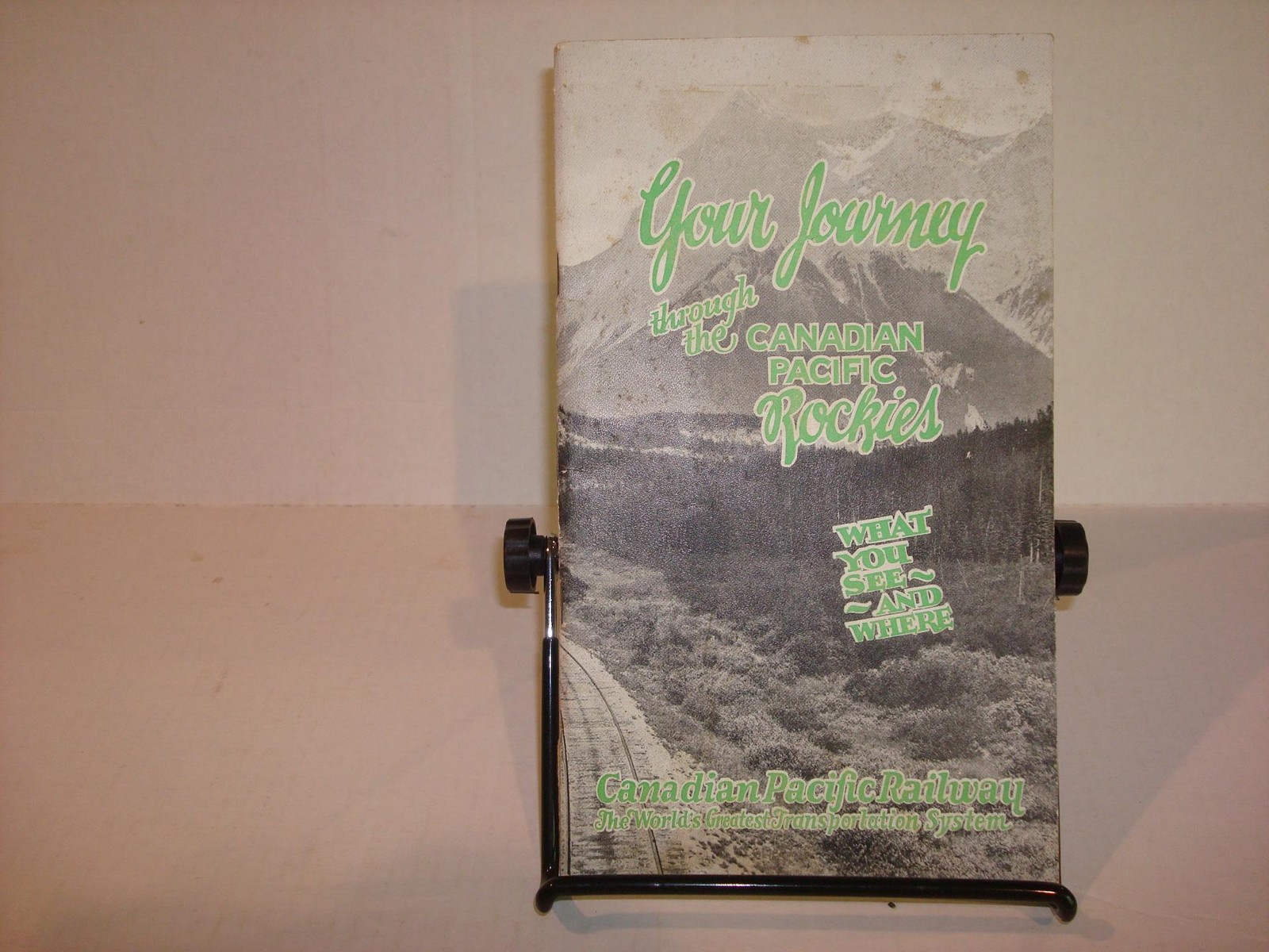1926 Your Journey through the Canadian Pacific Rockies,Canadia Pacific Railway 1926 Your Journey through the Canadian Pacific Rockies,Canadia Pacific Railway