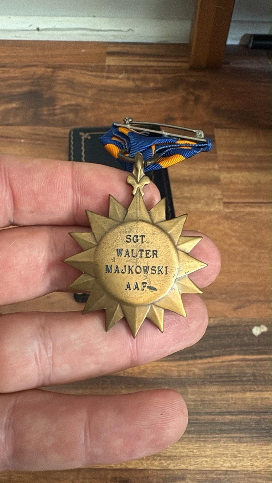 WWII Air Medal WW2 US Army Air Forces Vintage USAAF Military Airman Named