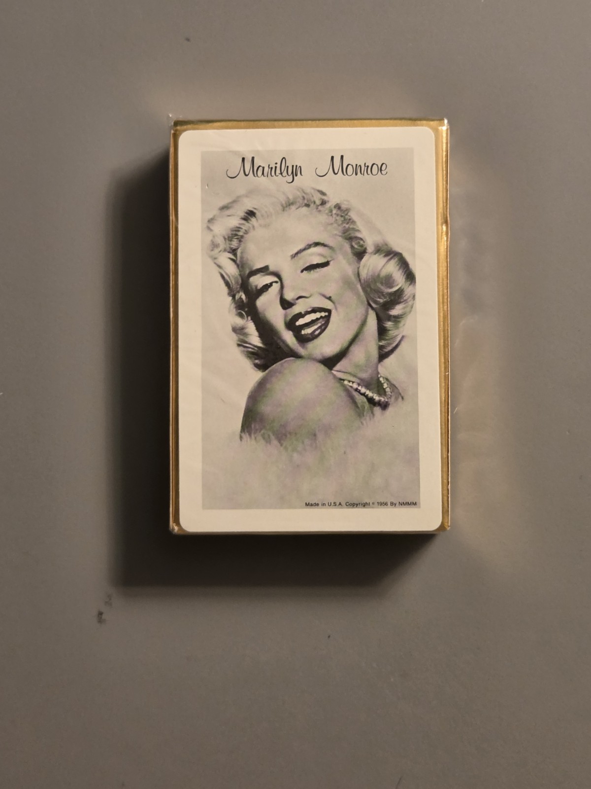 Marilyn Monroe Deck Of Cards - 1956 - Sealed In Original Packaging Marilyn Monroe Deck Of Cards - 1956 - Sealed In Original Packaging