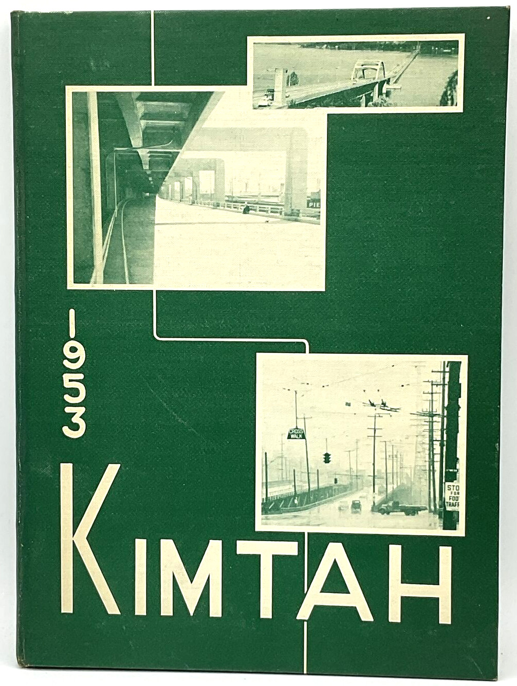 1953 West Seattle High School Annual Yearbook Kimtah Washington Sports Students