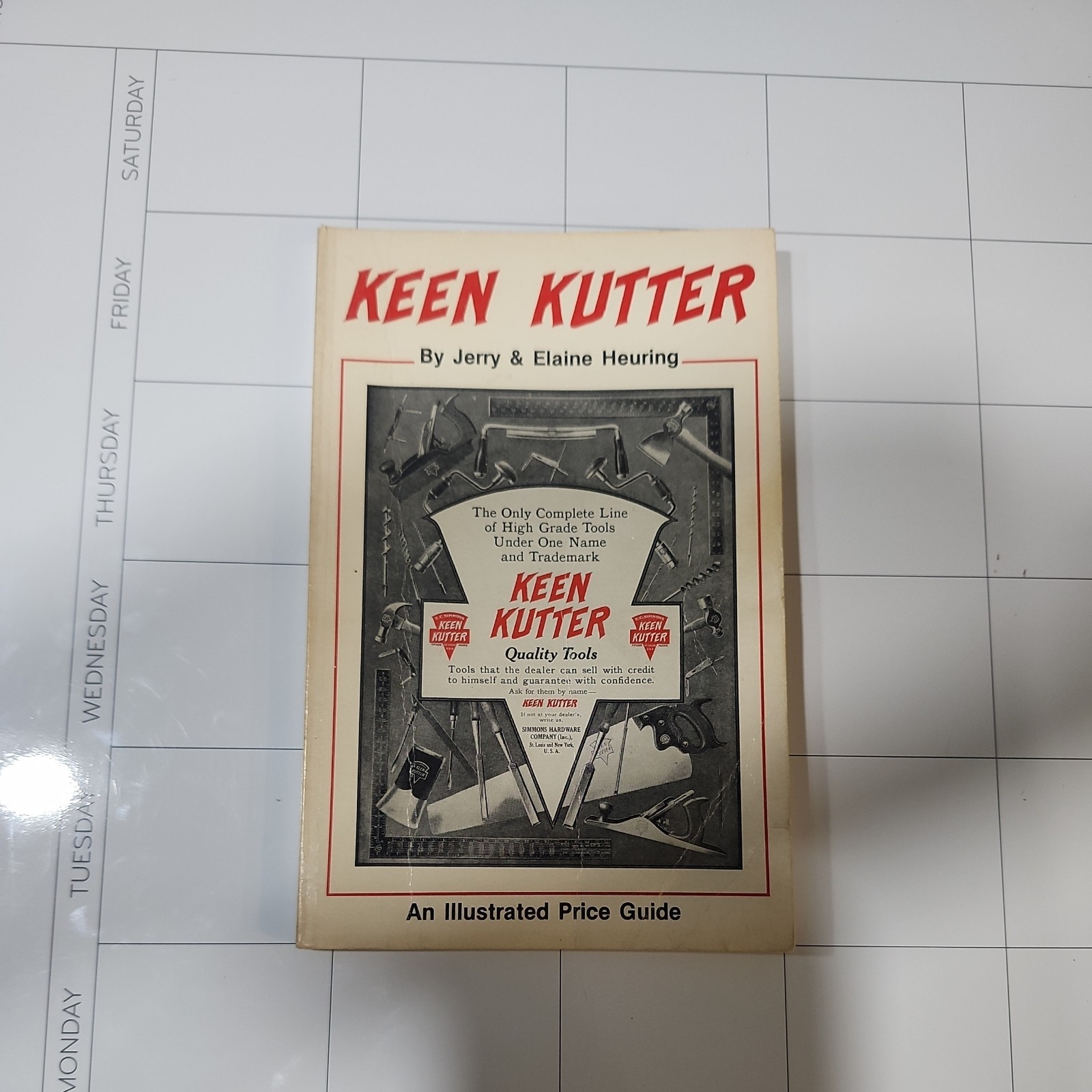 Keen Kutter Illustrated Price Guide Book Simmons Hardware Tools Heuring 1984 HC Keen Kutter Illustrated Price Guide Book Simmons Hardware Tools Heuring 1984 HC