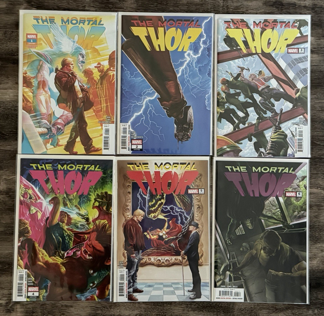 MORTAL THOR #1-14 COMPLETE NM *UNREAD* FIRST PRINTING MORTAL THOR #1-14 COMPLETE NM *UNREAD* FIRST PRINTING