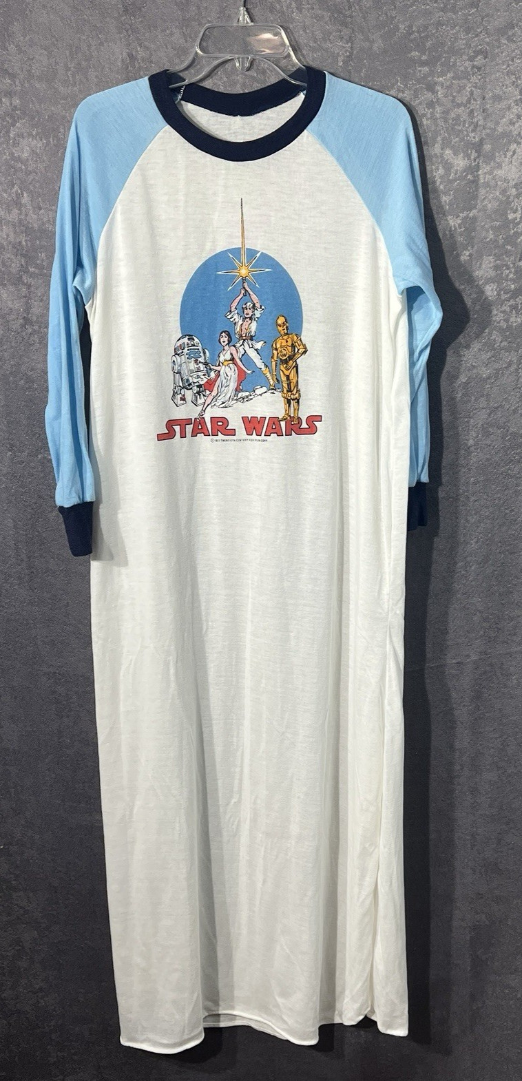 1977 Star Wars Womens Nightshirt Sleepwear Size Large TRUE VINTAGE AUTHENTIC 1977 Star Wars Womens Nightshirt Sleepwear Size Large TRUE VINTAGE AUTHENTIC