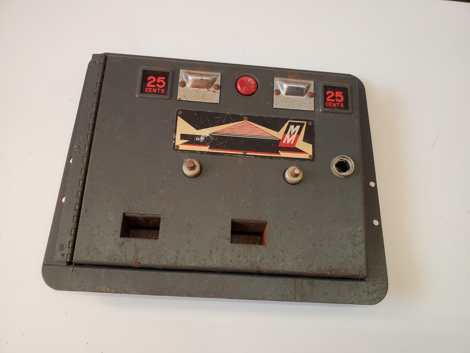 Midway Space Invaders Coin Door, complete, working