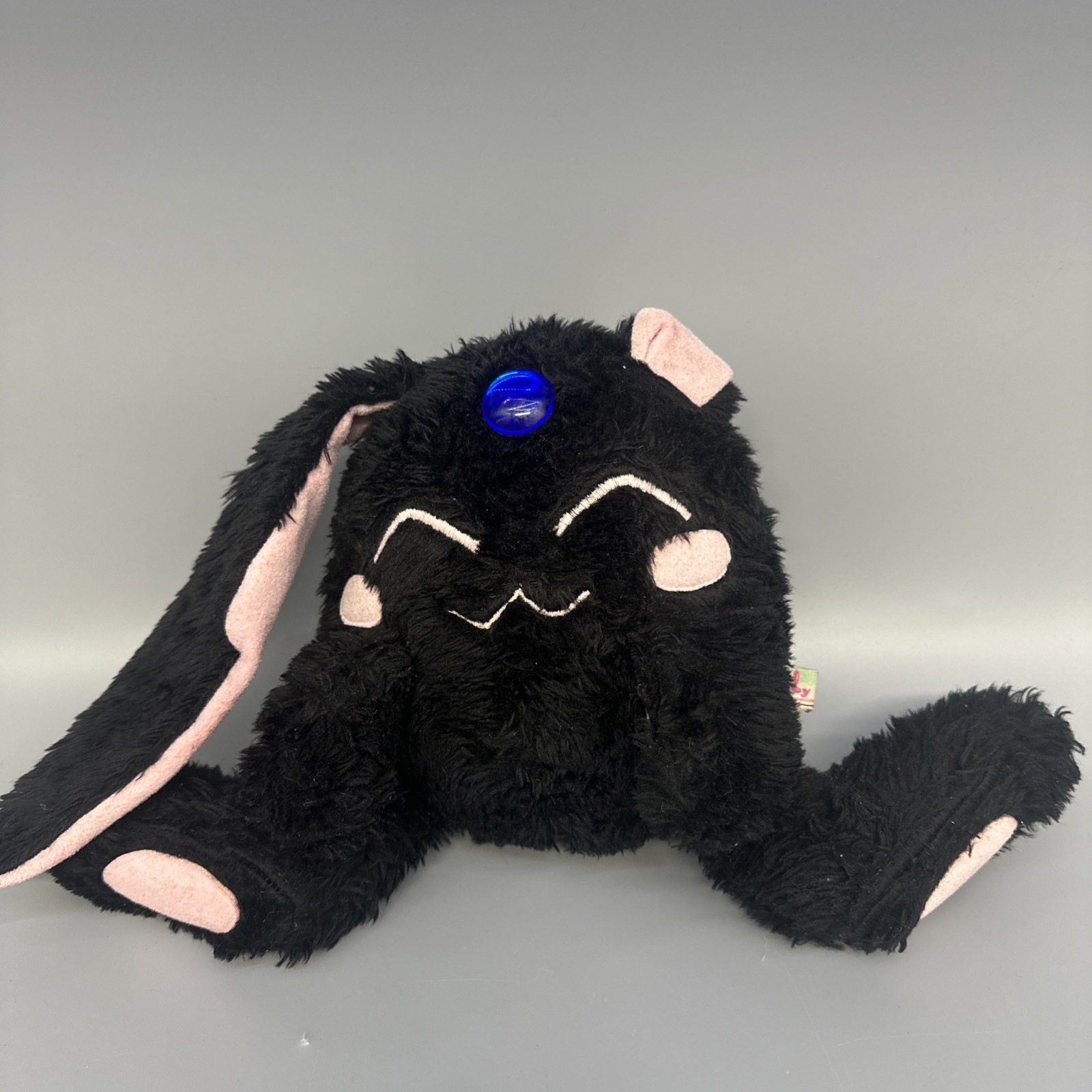 Vintage XXXHolic Mokona Modoki Black Plush Ruby Moon Doll Art - Rare Anime Fuzzy Vintage XXXHolic Mokona Modoki Black Plush Ruby Moon Doll Art - Rare Anime Fuzzy