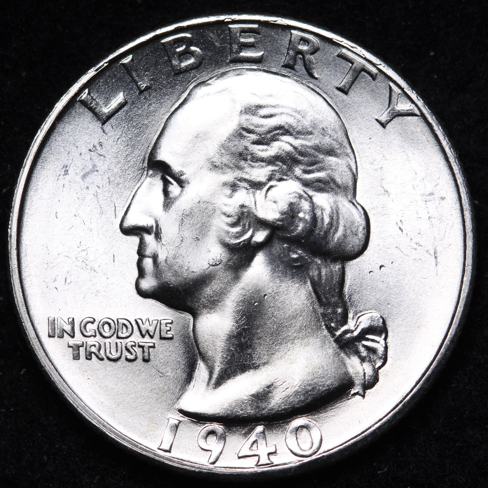 1940 D 1940 S Lot of 2 Washington 25C Quarter Circulated Denver Mint Silver