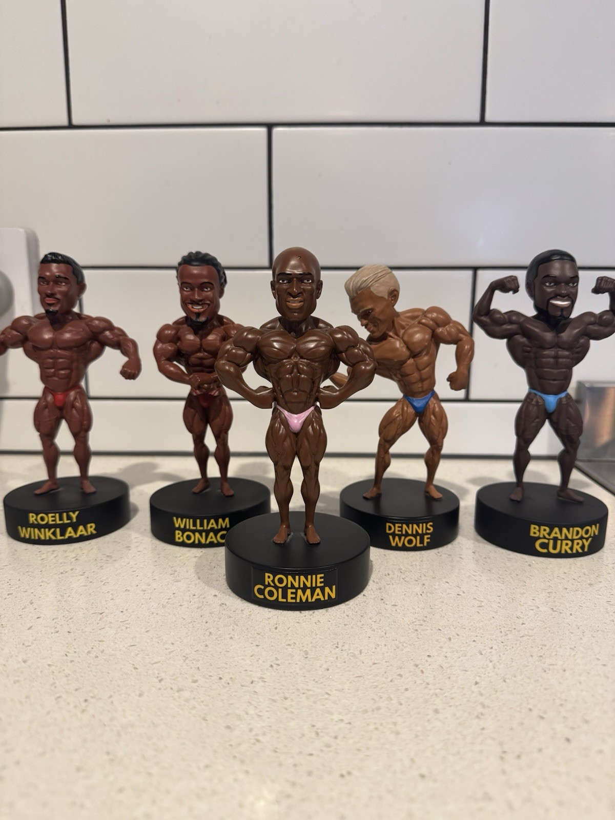 Brandon Curry IFBB pro Iron Idols Figurine Collectible Muscle RARE