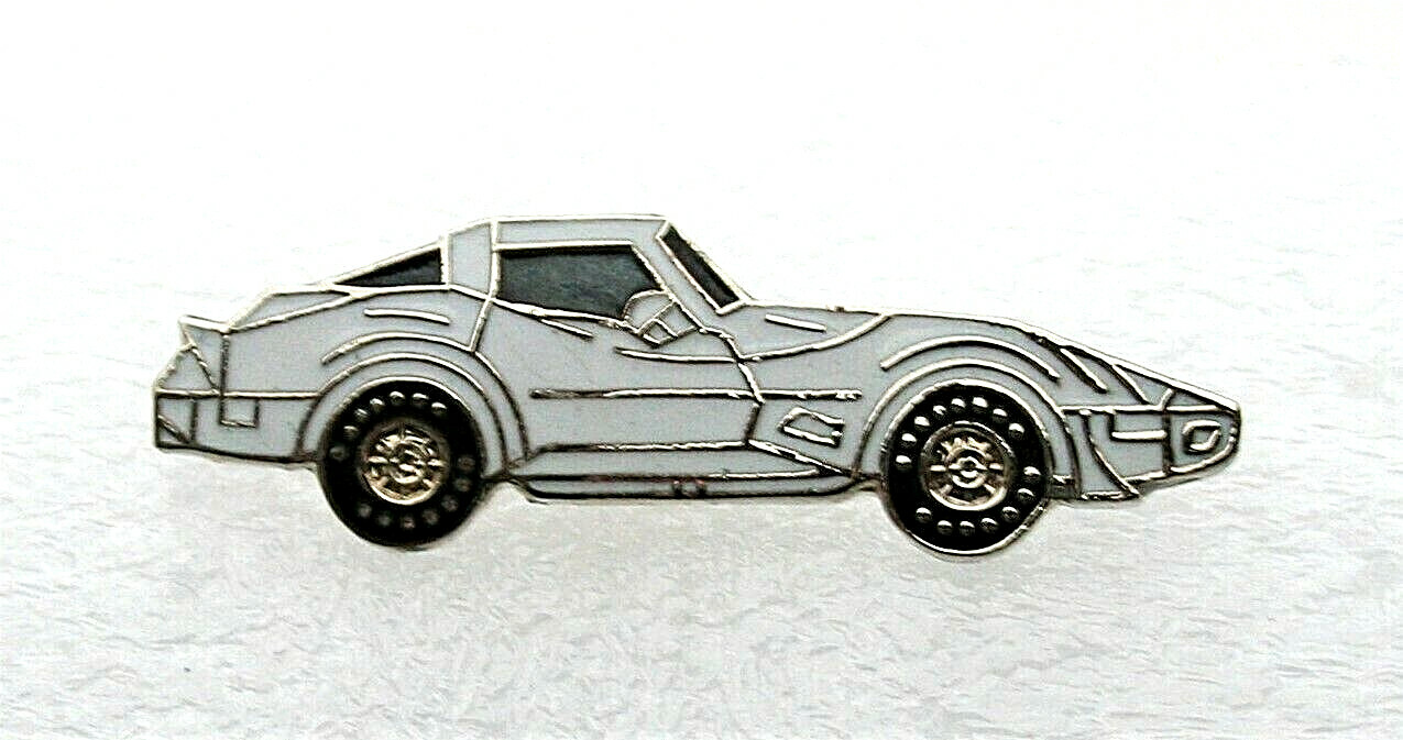 1974-77 Chevrolet Corvette C3 Lapel Hat Pin New NOS 1980s Vette Stingray