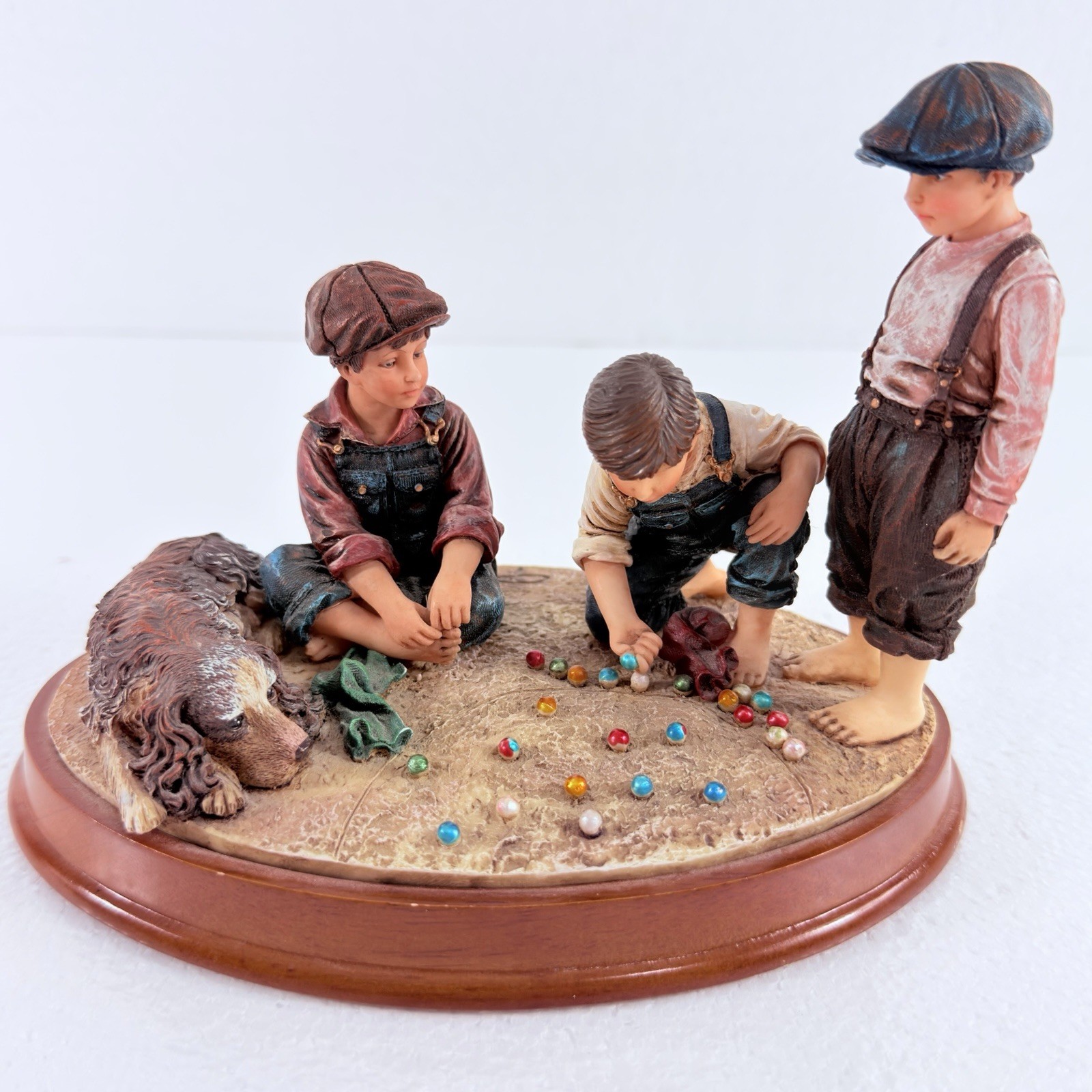 Vintage Vanmark Timeless Treasures Wiped Out Figurine By Jim Daly 1988