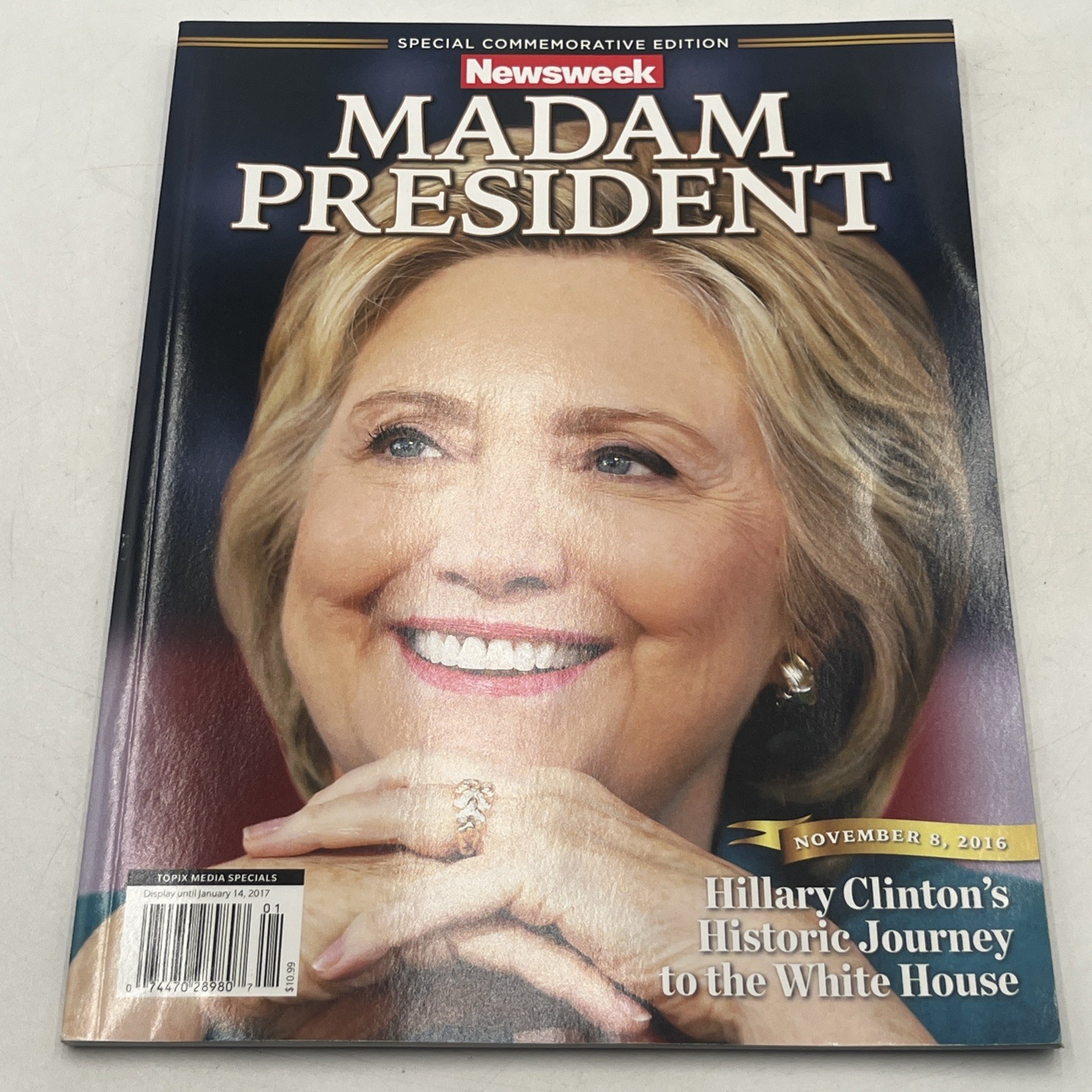 Madam President Newsweek Hillary Clinton Authentic Recalled Edition Madam President Newsweek Hillary Clinton Authentic Recalled Edition