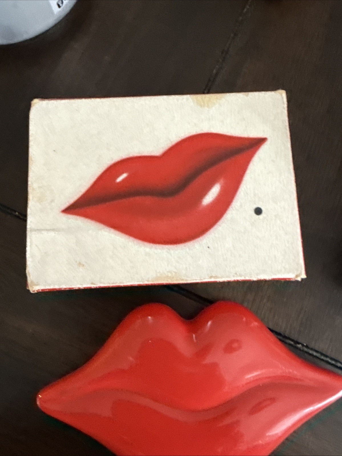 VTG Avon Kiss N Makeup Lipgloss Comapact New Old Stock In Box Frostlight Peach