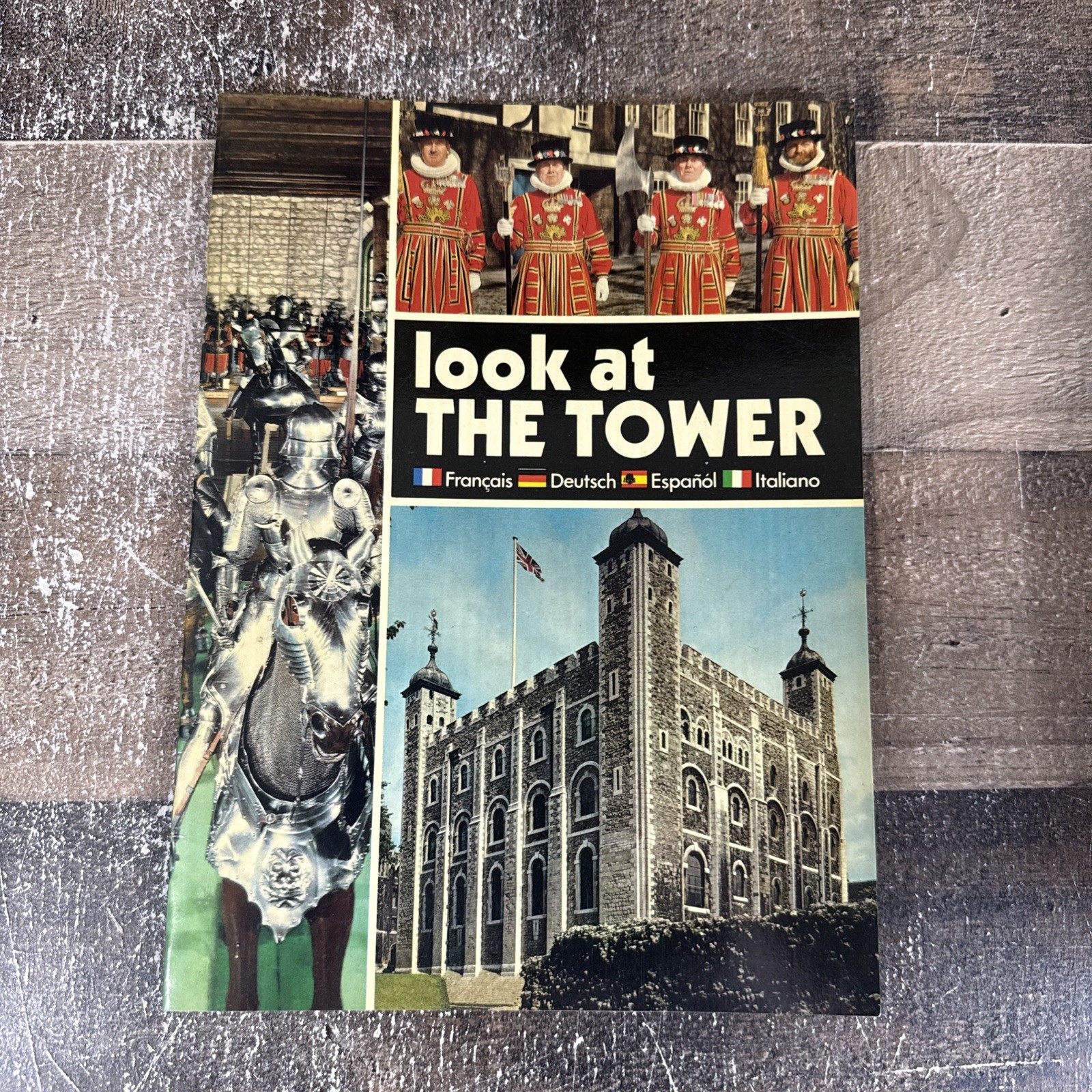 Tower of London 1972 Program Brochure Vintage Look At The Tower Tower of London 1972 Program Brochure Vintage Look At The Tower