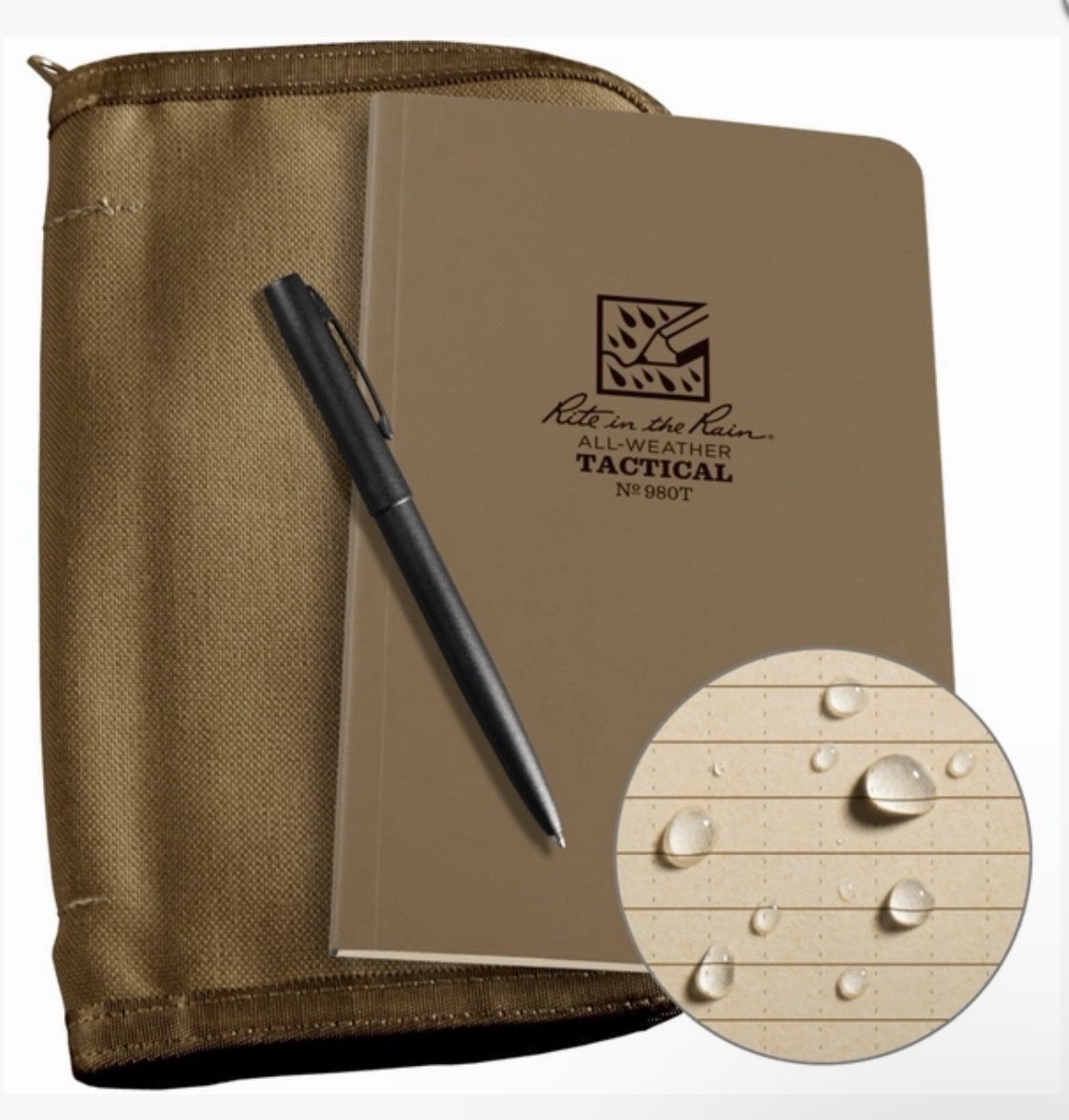 Rite in the Rain 980T All-Weather Universal Bound Book - Tan KIT