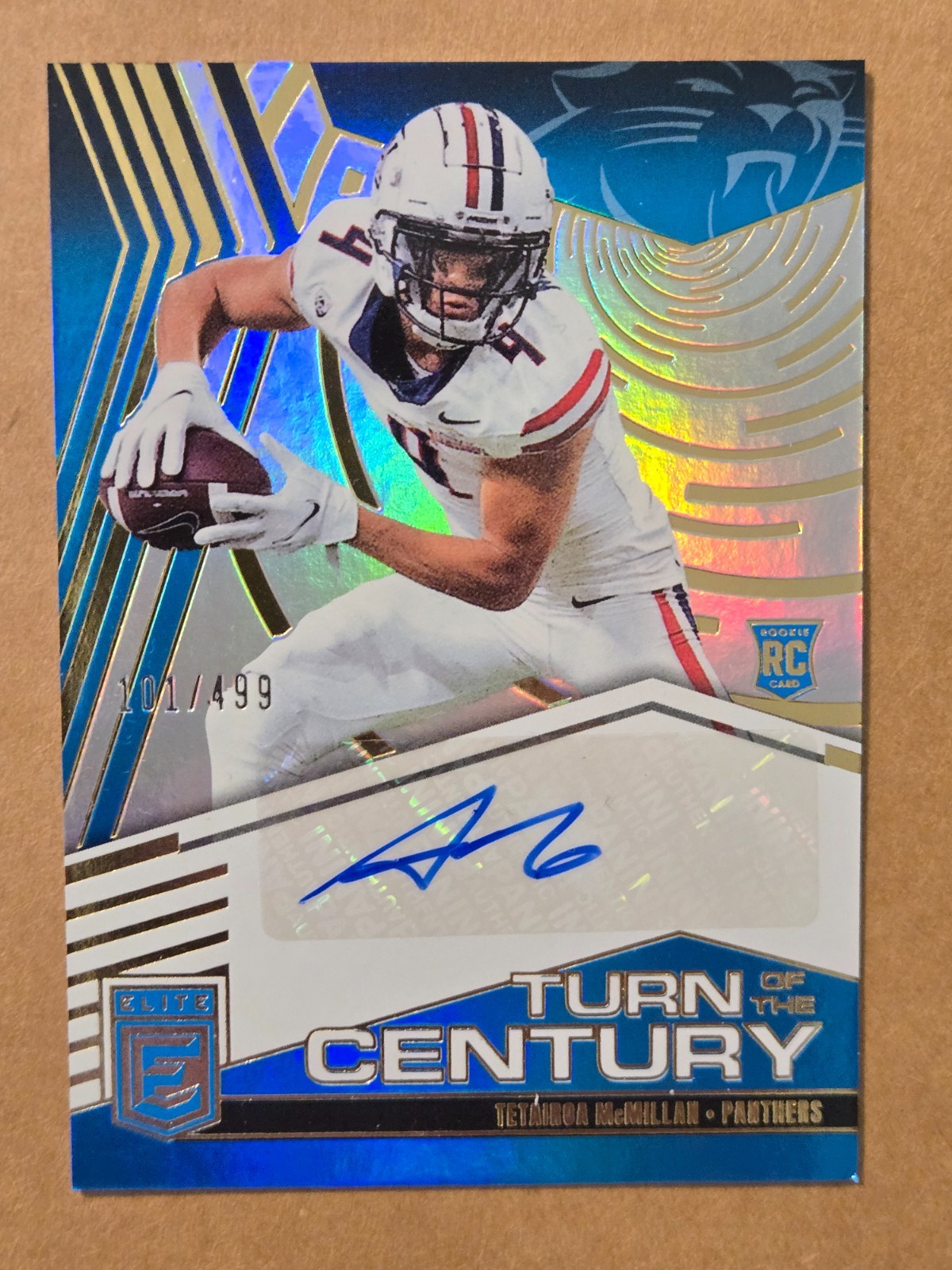 2025 Panini Donruss Elite Auto Tetairoa McMillan #TOC-TMC /499 (AU, RC)