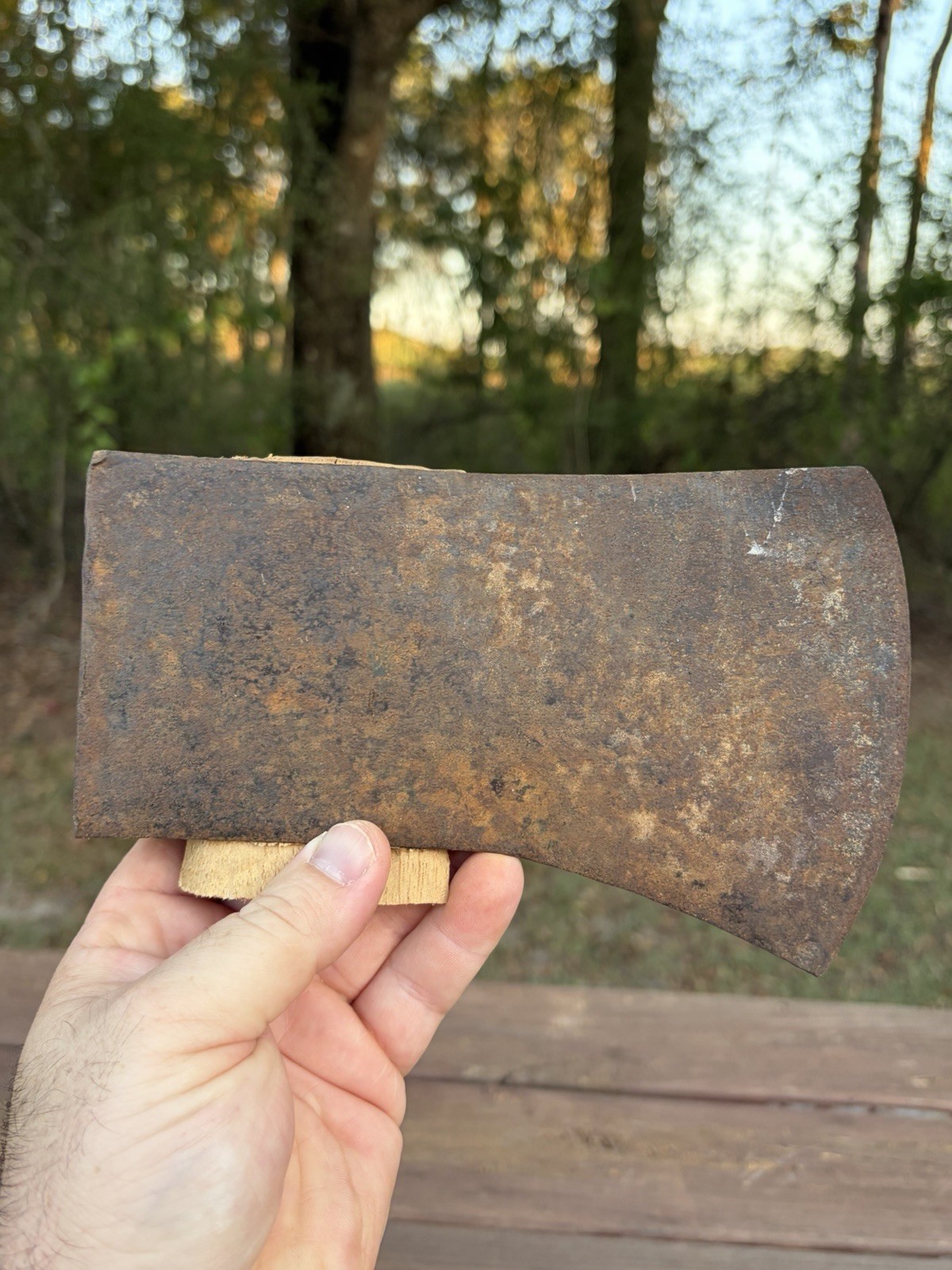 Vtg VAUGHAN Value Brand AXE HEAD 4lb 5oz USA LOGGING CAMP BUSHCRAFT