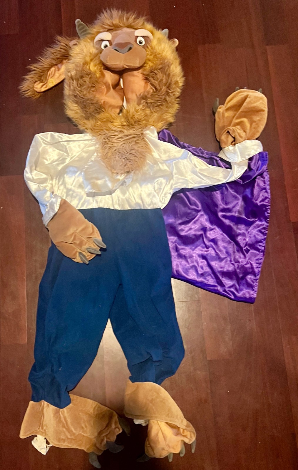 Vintage Disney Store Beauty and The Beast Costume Toddler Size XS (4T) Vintage Disney Store Beauty and The Beast Costume Toddler Size XS (4T)