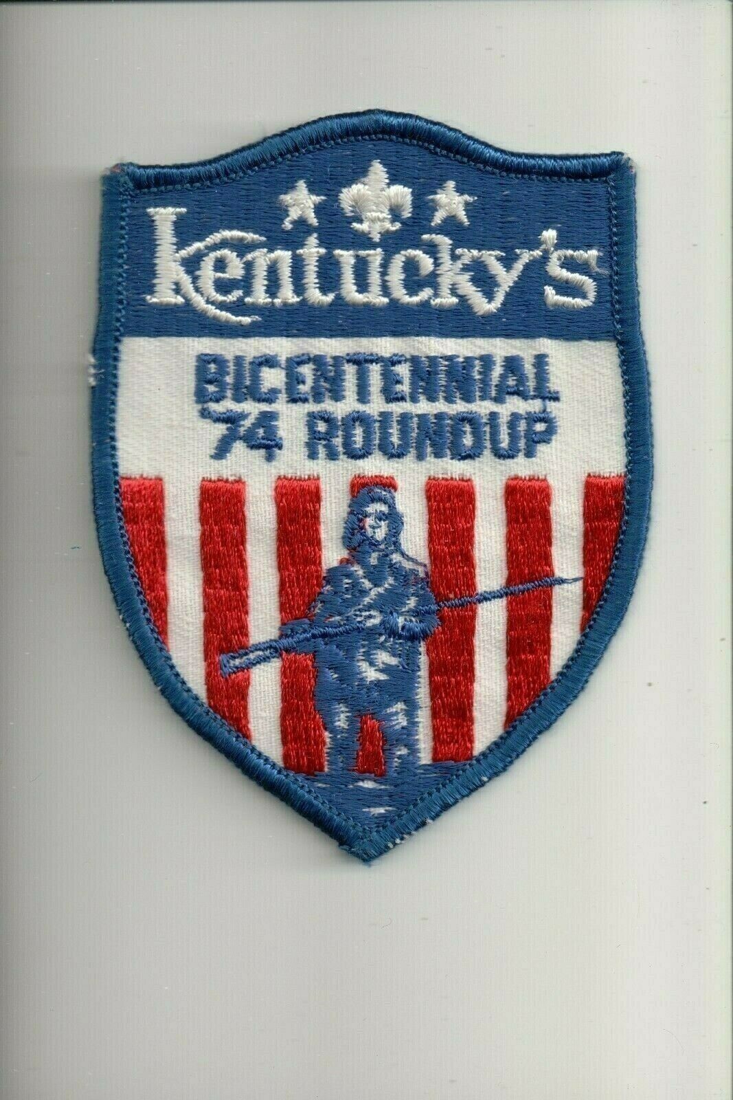 1974 Kentucky\'s Bicentennial Roundup patch