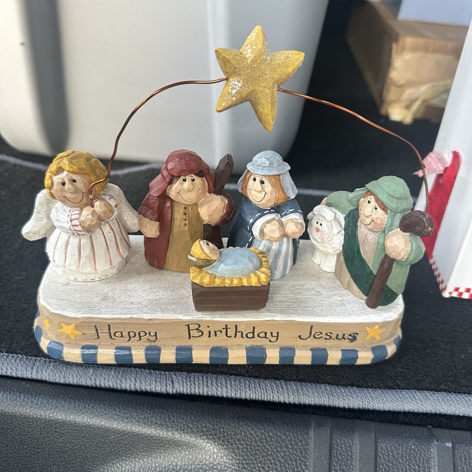Eddie Walker Limited Edition Happy Birthday Jesus Christmas Nativity W/box EUC