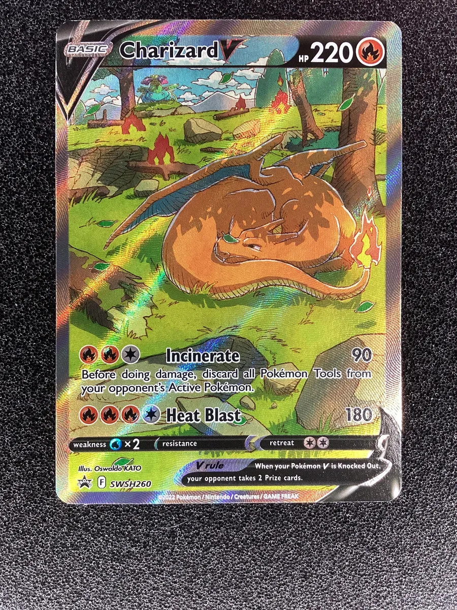 Charizard V Promo SWSH: Sword & Shield Promo Cards SWSH260 NM