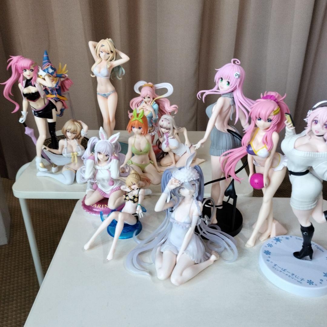 Anime Figure Lot 13 Pieces Yu-Gi-Oh Super Sonico Collectible Japan