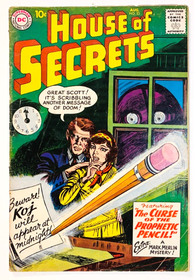 House of Secrets #23 (DC, 1959) 1st Appearance Mark Merlin Silver Age Key