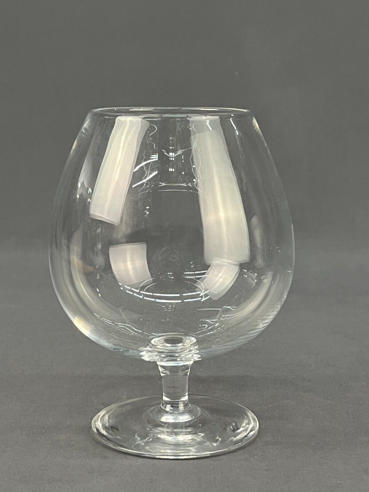 Vtg Steuben Century Crystal Clear Overiszed Brandy Snifters 6.5” (A)