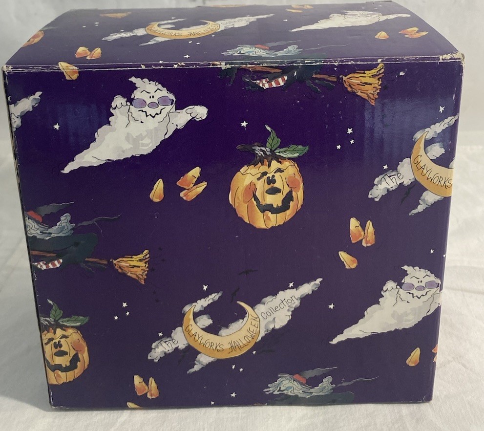NOS 2002 Blue Sky Clayworks Halloween Ornament Grissella the Witch HTF In Box NOS 2002 Blue Sky Clayworks Halloween Ornament Grissella the Witch HTF In Box
