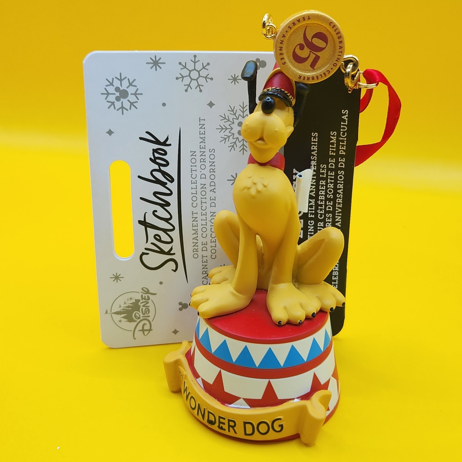 Disney Pluto Legacy Sketchbook Christmas Ornament 95th Anniversary New Disney Pluto Legacy Sketchbook Christmas Ornament 95th Anniversary New