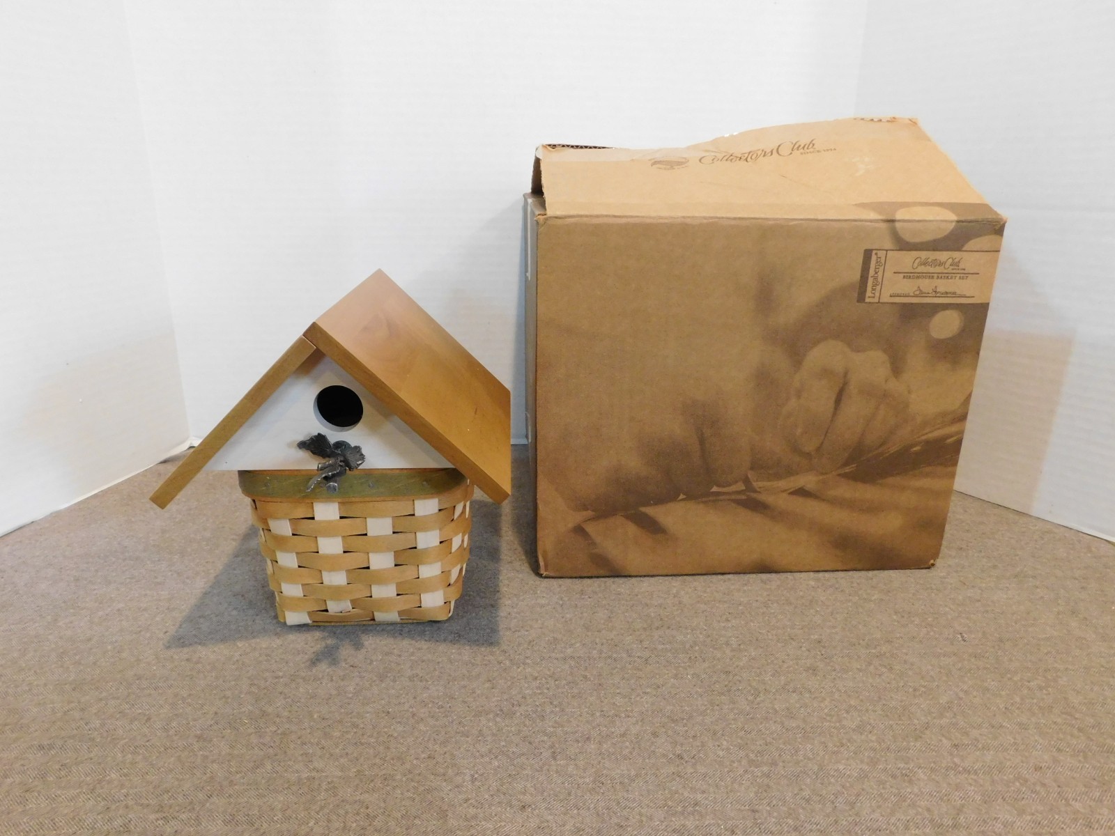 Longaberger 2009 CC Birdhouse Basket Portector NWT